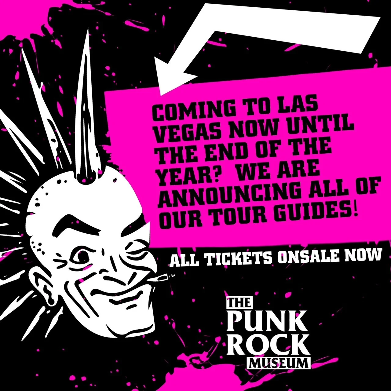 There’s so many legends coming to give guided tours!!! All tours are on sale now 