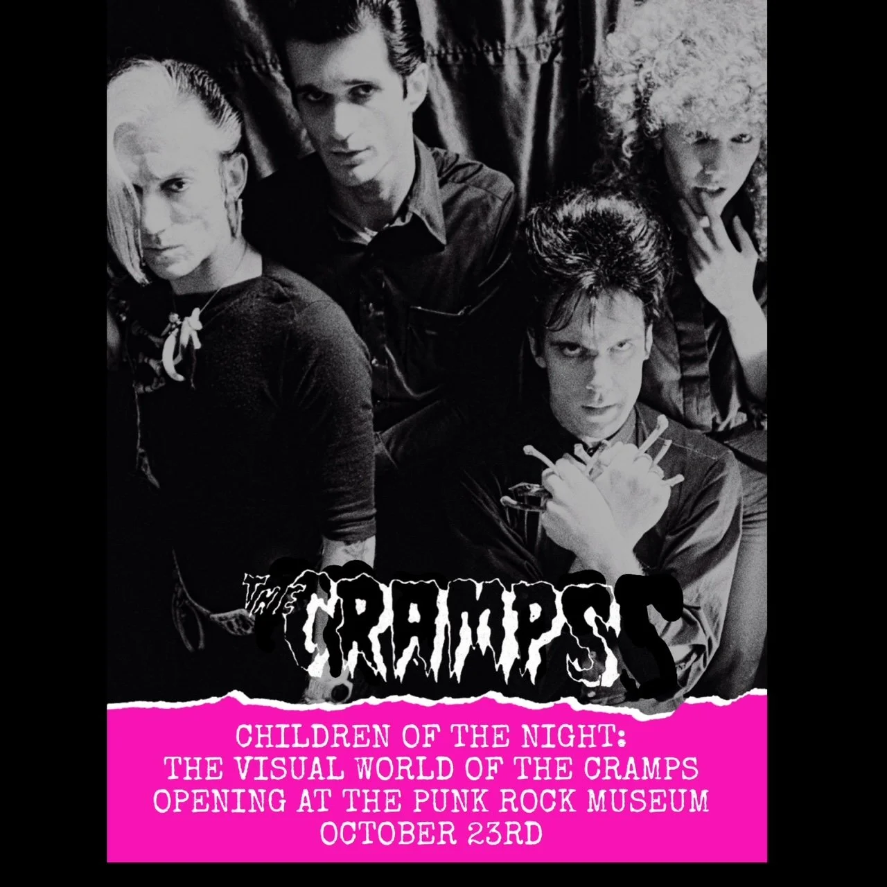 Children of the Night: The Visual World of The Cramps opening&nbsp;at the Punk Rock Museum on October 23rd!