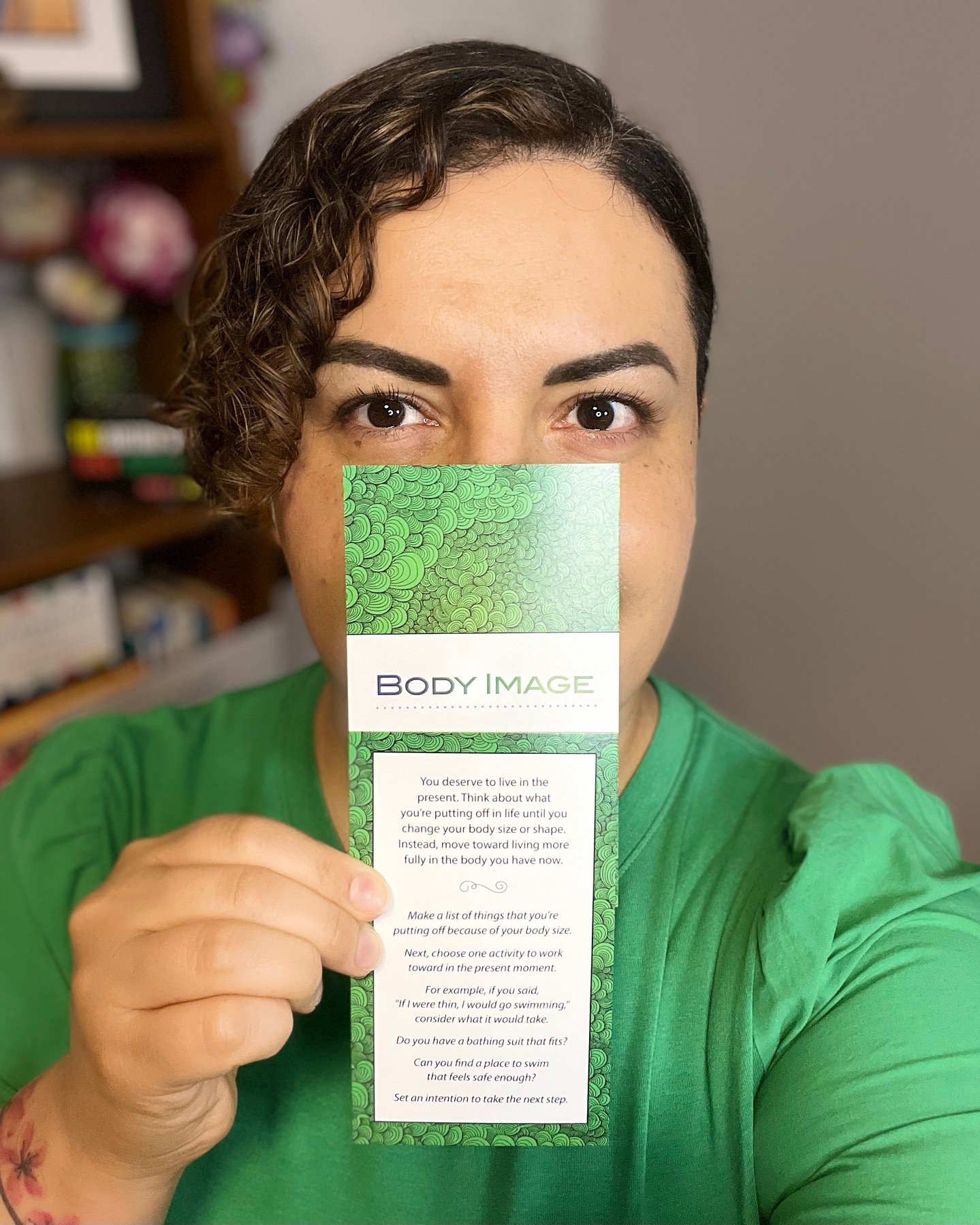 Live Life Fully in our Current Body Size &amp; Shape!

As part of my &quot;Body Acceptance&quot; series, today, I'm sharing this Info Card from &quot;The Body Positivity Card Deck: 53 Strategies for Body Acceptance, Appreciation and Respect&quot; (20