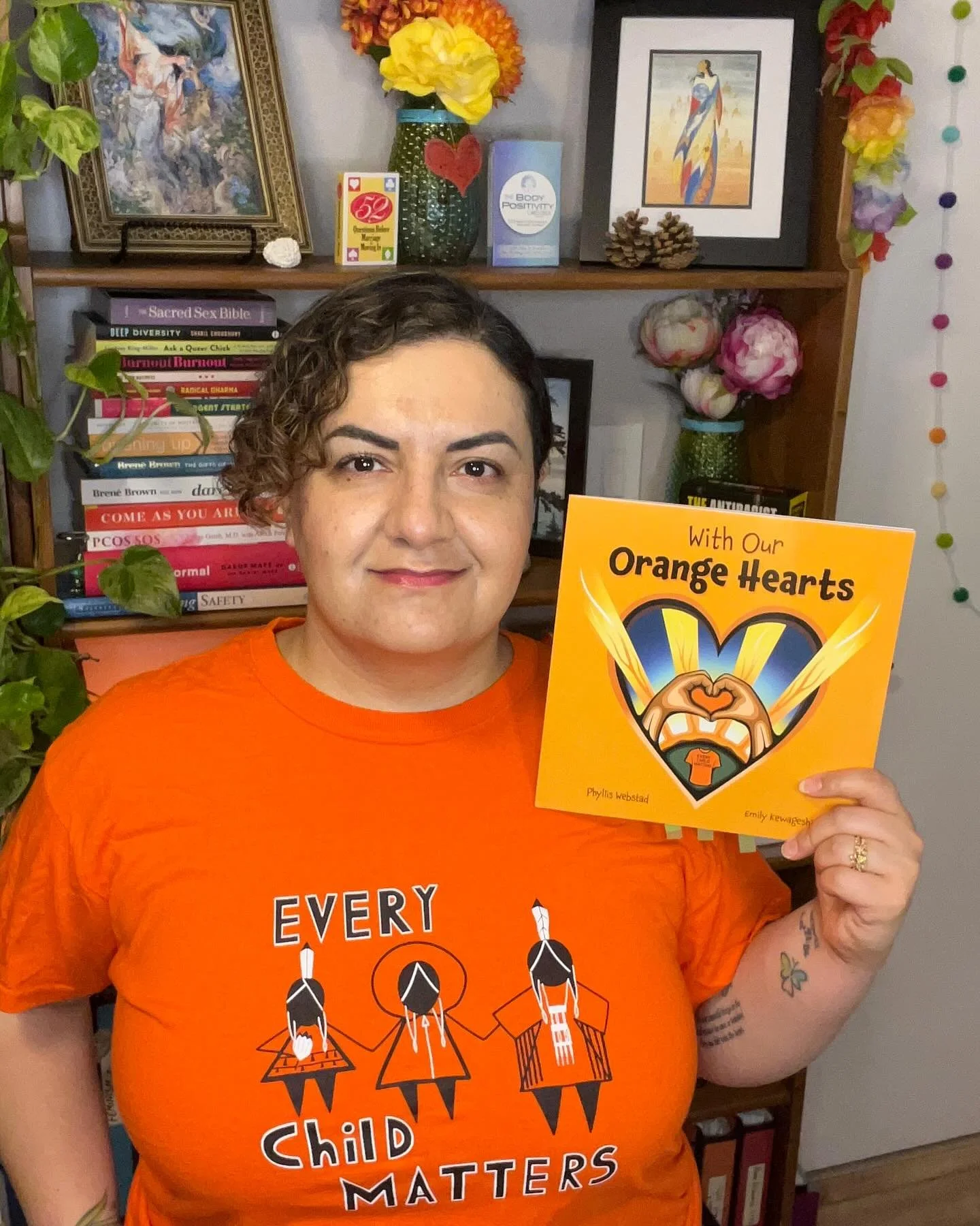 Today is National Day for Truth and Reconciliation + Orange Shirt Day in Canada 🧡

It commemorates the traumatic and oppressive legacy of Indian Residential Schools across Canada, which more than 150,000 First Nations, Metis and Inuit children were 