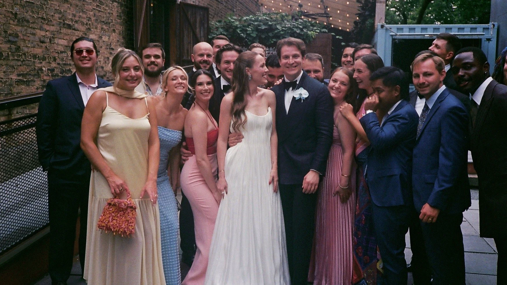 the memories are the point, tbh!
kaylie and wyatt brought down the house this summer at @thejoinerychicago ! love these candid film shots courtesy of @nataliie.film 
planning	@lofi_events
venue/bar	@thejoinerychicago
floral	@exfoliabotanical
photog
