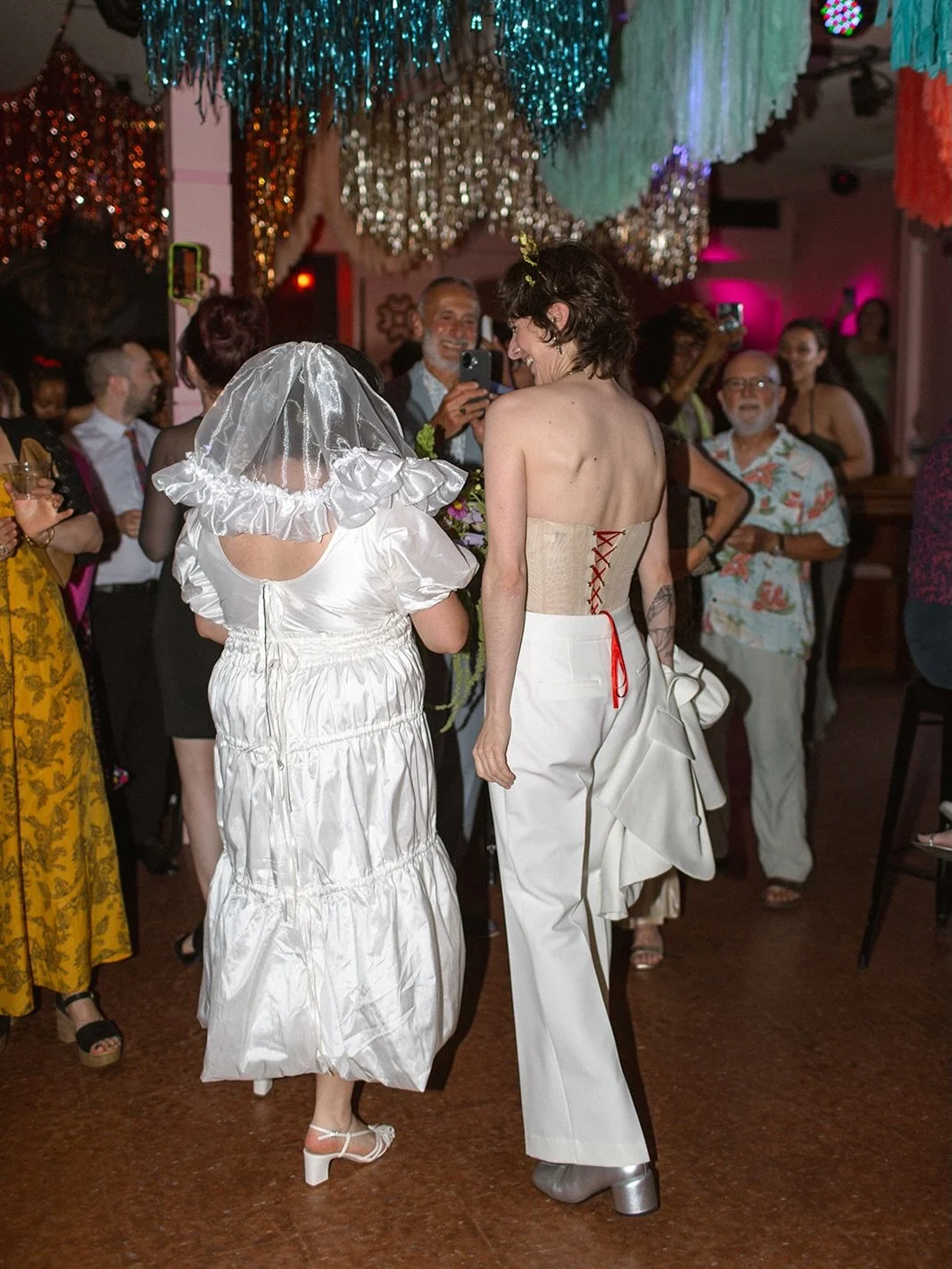 if the vibe is kinda high school dance kinda elevated dinner party but also the pride event of the season? hmu 

coordination: @lofi_events 
photos: @mari.trancoso 
venue: @co1orclub 
catering: @txatxaclub 
floral: @ceremonybycoachhouse 
grecia&rsquo