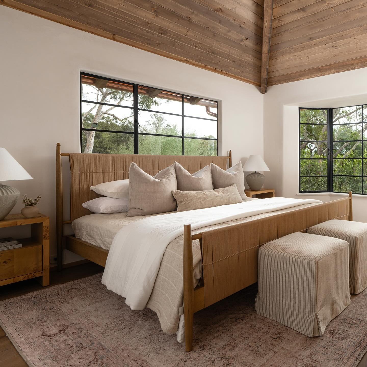 Layered to perfection at this recent staging in Montecito ✨