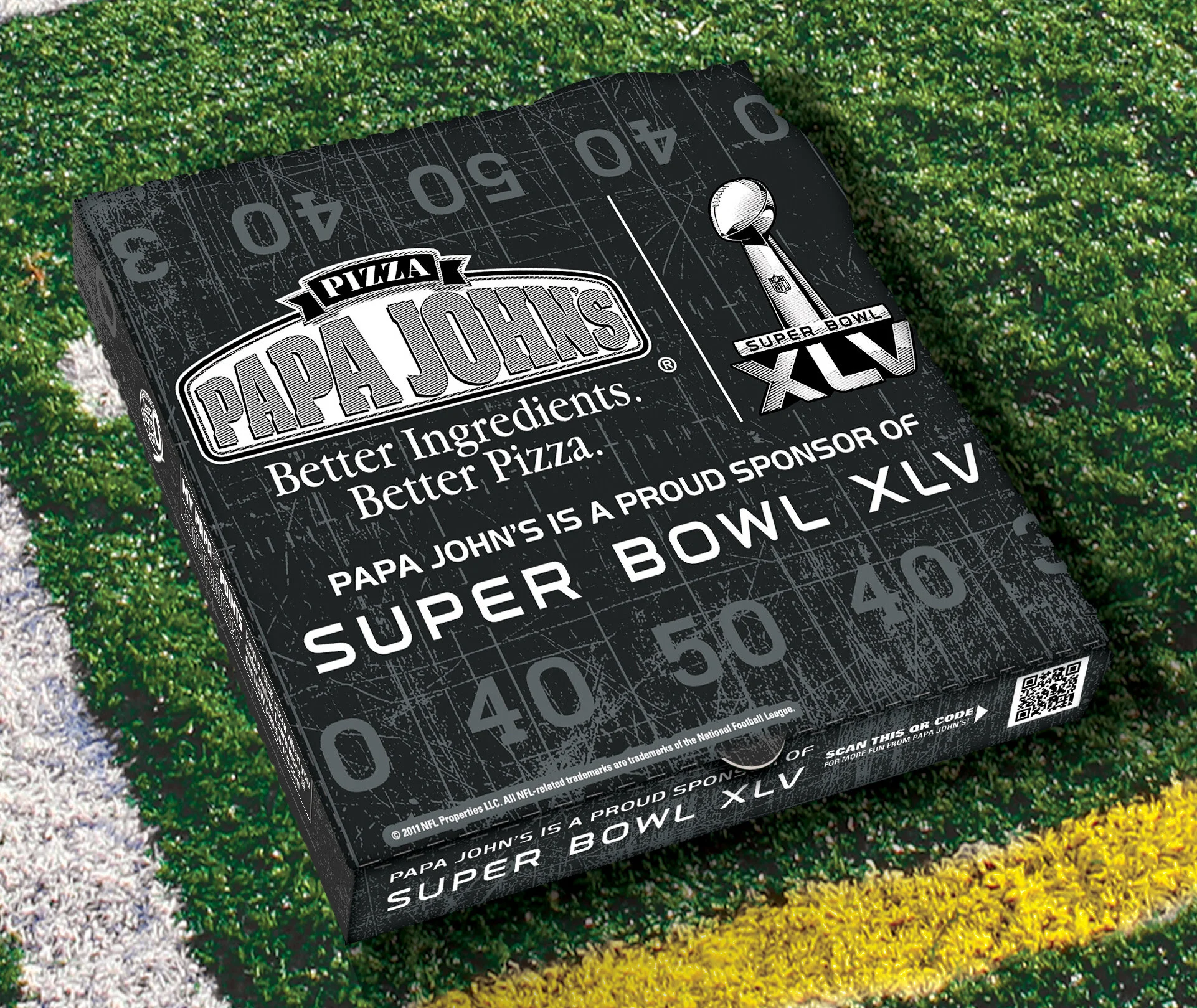 Michael Bottorff - NFL Super bowl Pizza Box