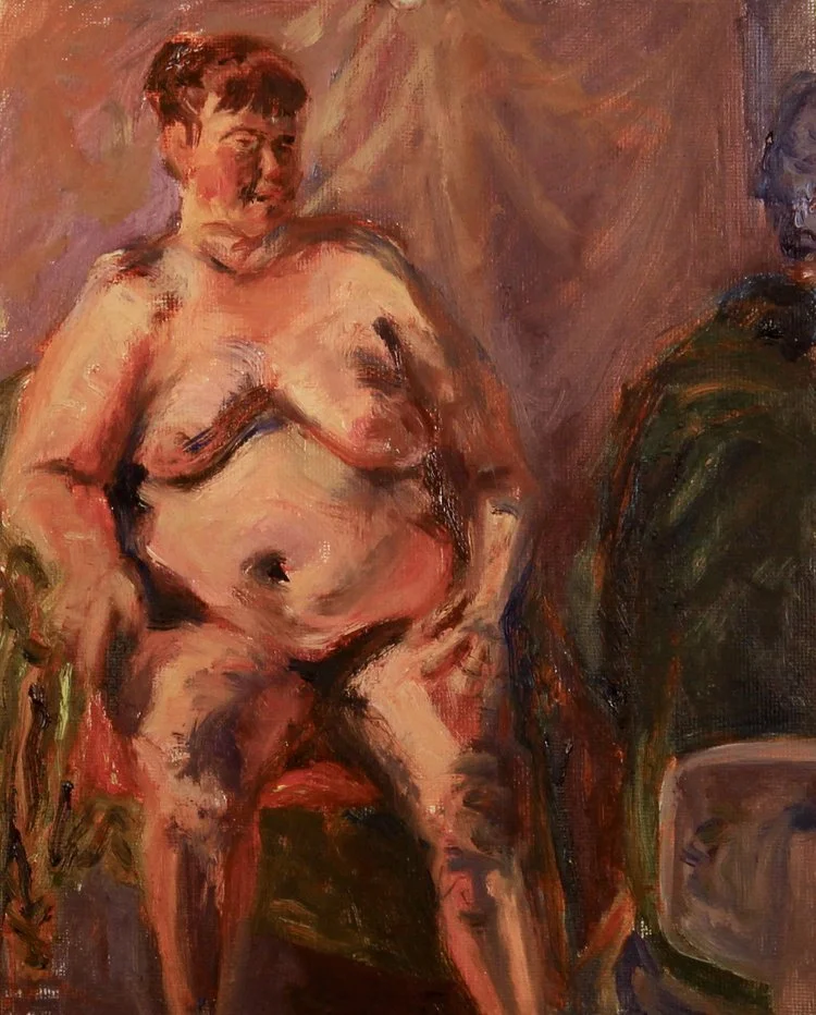 "Study of Mary." 2022. Oil on Canvas. 10 x 8 in. $110.