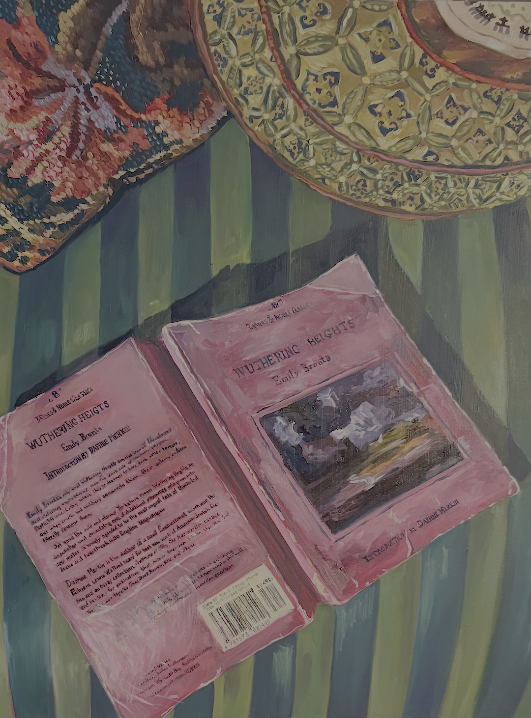 "Winter Reading." Oil on Wood. 18 x 24 in. 2026.
$510.