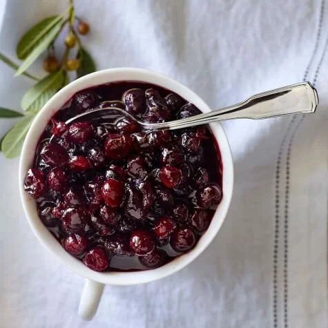Cranberry-Port Chutney