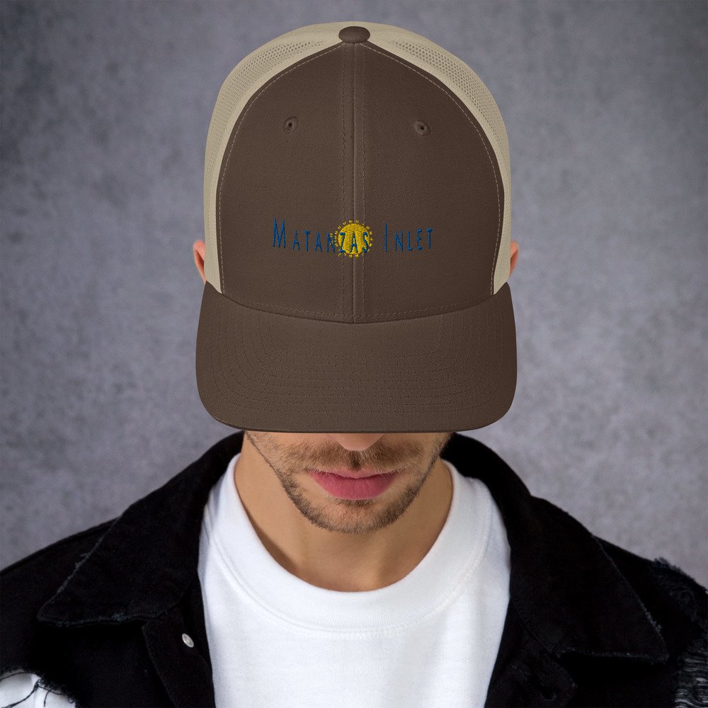 Trucker Cap - Yellow Sun - Matanzas Inlet