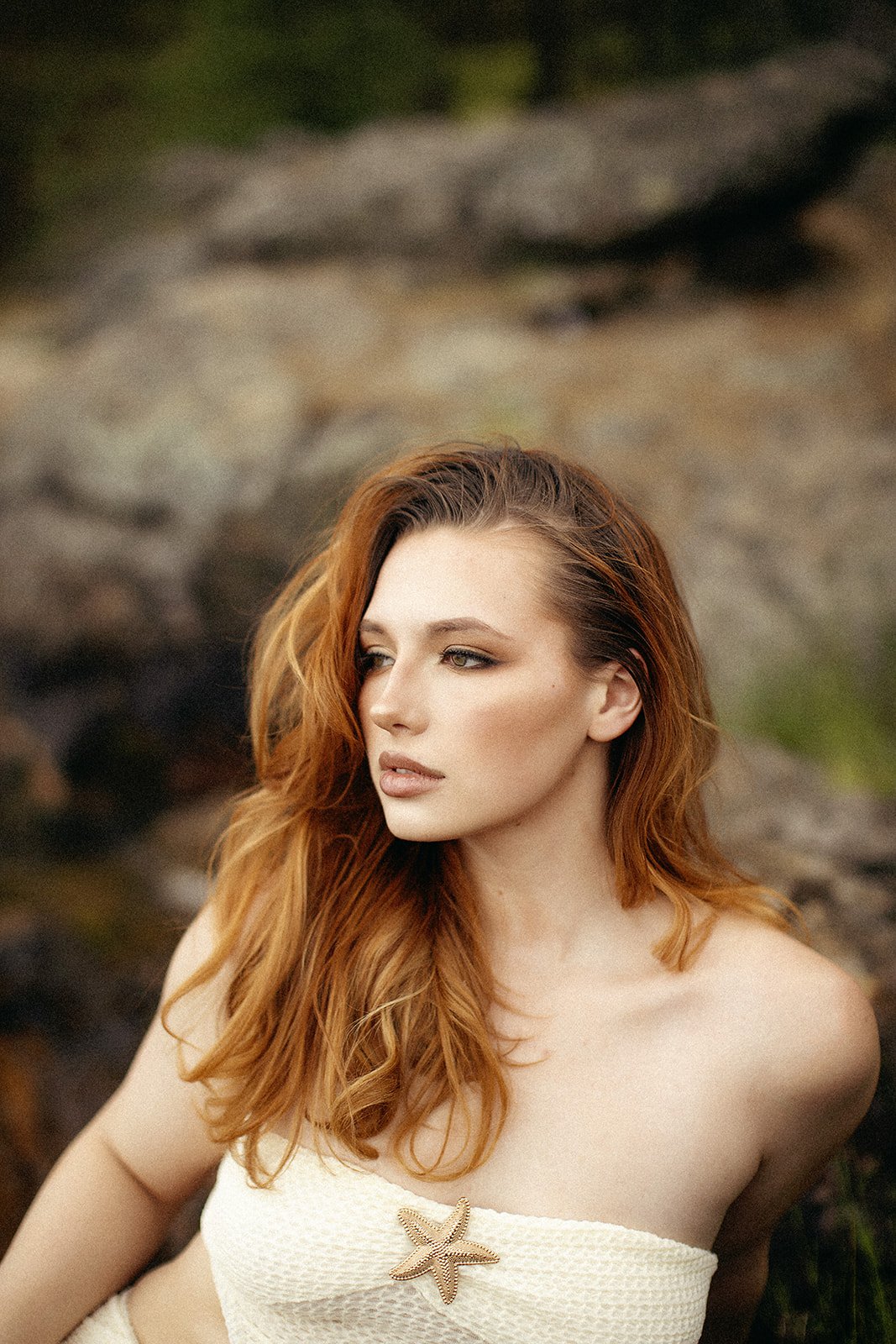 Creative portrait of model and actor Juliet Hunt in Post Falls, Idaho