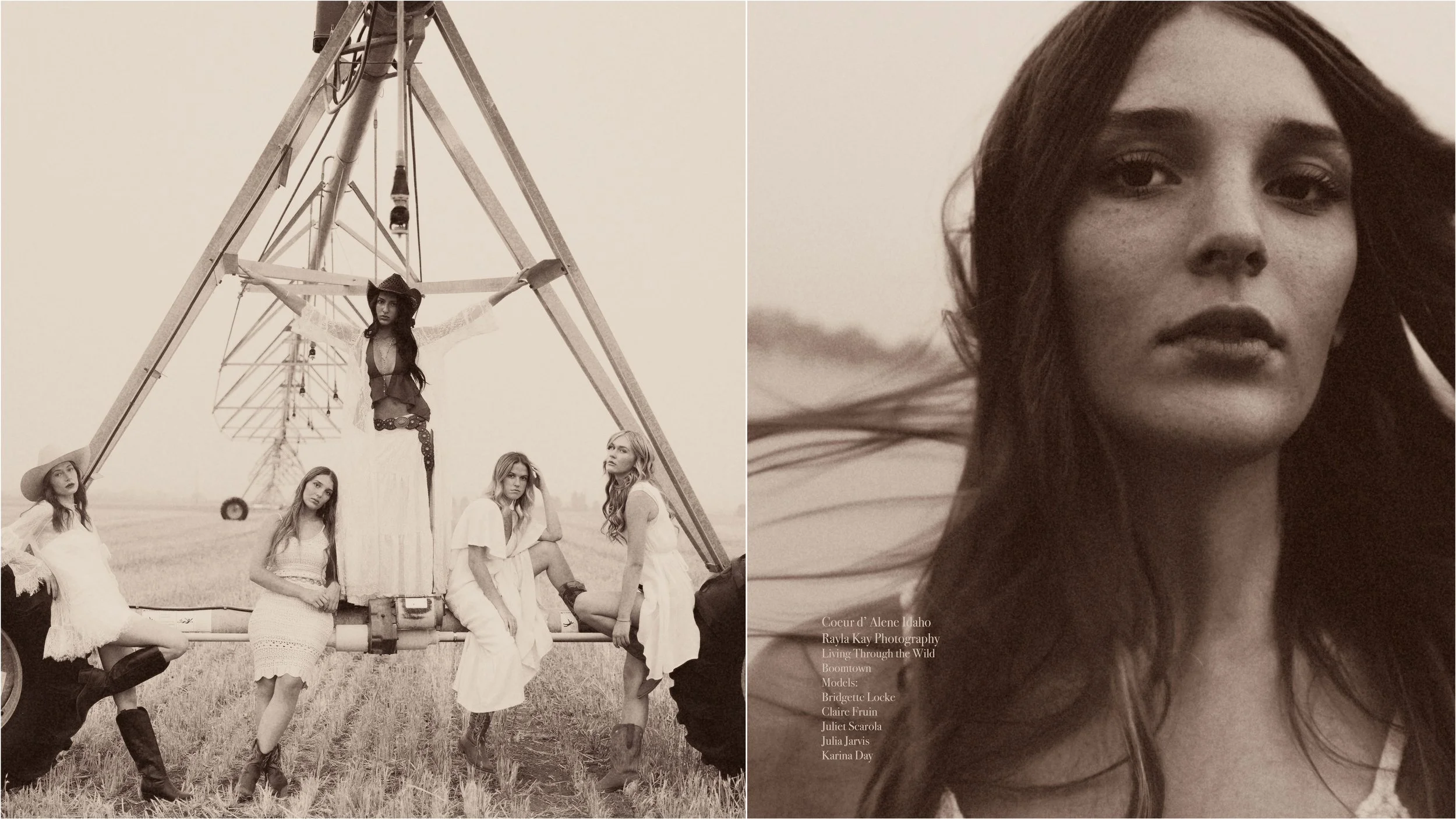 Coeur d’Alene photographer Rayla Kay Photography western editorial photoshoot
