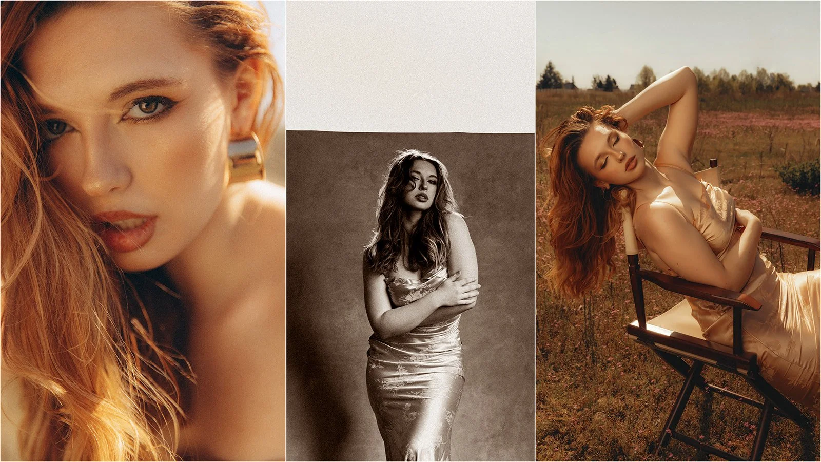 Juliet Hunt during an editorial modeling photoshoot in the Coeur d’Alene and Post Falls area