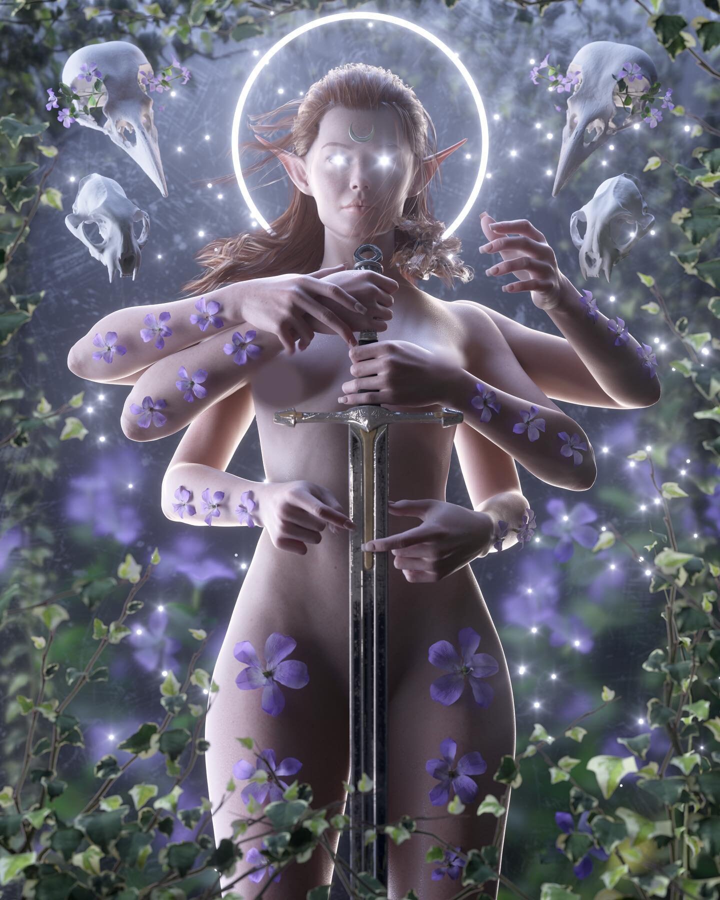 💕 NEW PRINT!💕&bull;🗡 [DISSONANCE] 🗡&bull;
&bull;
&bull;8.5 x 11
Ultra Premium Glossy Paper
Hand Signed &amp; Numbered
Free Shipping&bull;
&bull;
&bull;All prints will be an uncensored version, which you can view on my website&bull;
&bull;
#digita