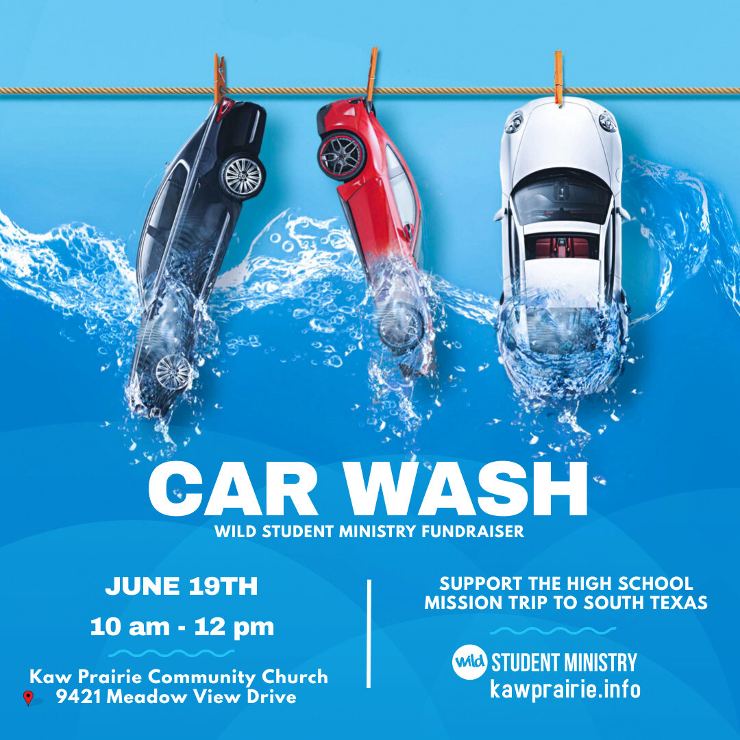 Car Wash benefiting WILD Mission Trip