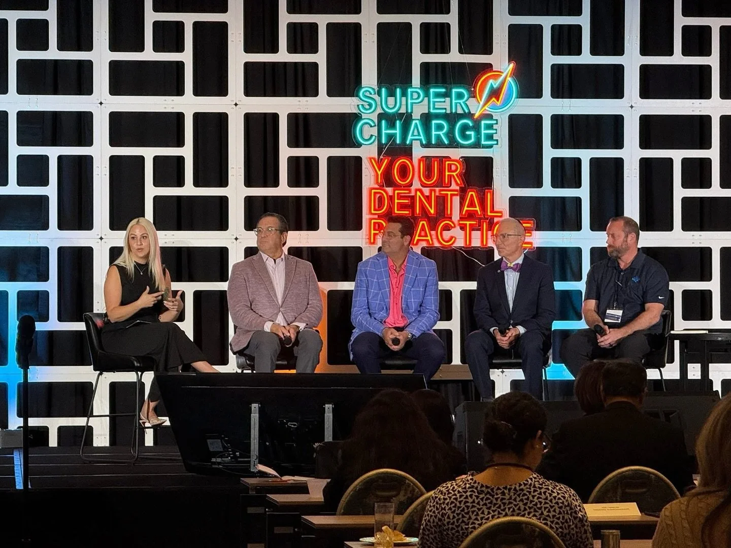 Thank you to the amazing day 1 Supercharge panelists: Daniel Merkin, Dan German DDS, Doug Baker and Marc Liechtung, DMD!

#topdentalce #dentistrylife #dentalpracticegrowth #dentistry #topdentalevent