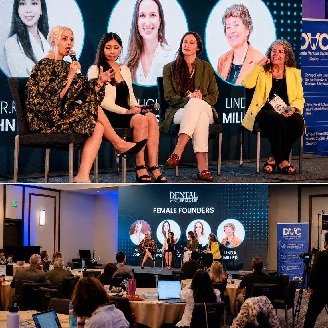 To be honest, it still shocks me that I'm commonly the only woman in board room.

One of my favorite moments from cohosting the Dental Venture Summit this month was moderating the Female Founder Panel.

It's been my mission in dentistry to break the 