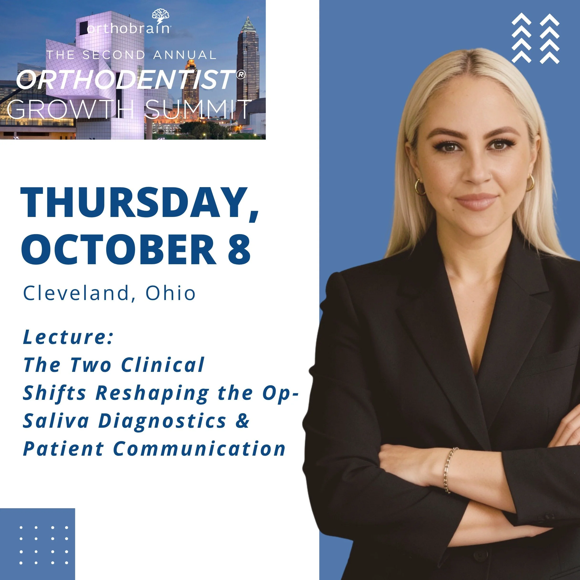 Excited to speak at the 2nd Annual Orthodontist Growth Summit on October 8, 2026.

We're talking AI, salivary diagnostics, patient communication, micro-expressions, and the human behaviors driving patient decisions.

Plus, I'll be moderating a panel 
