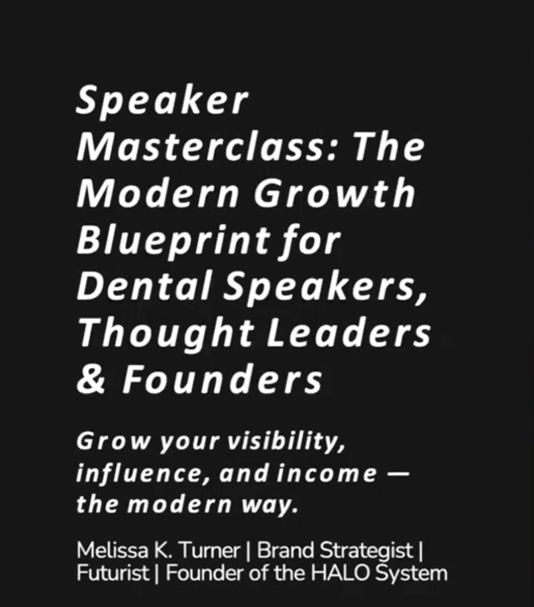 Speaker Masterclass 2025