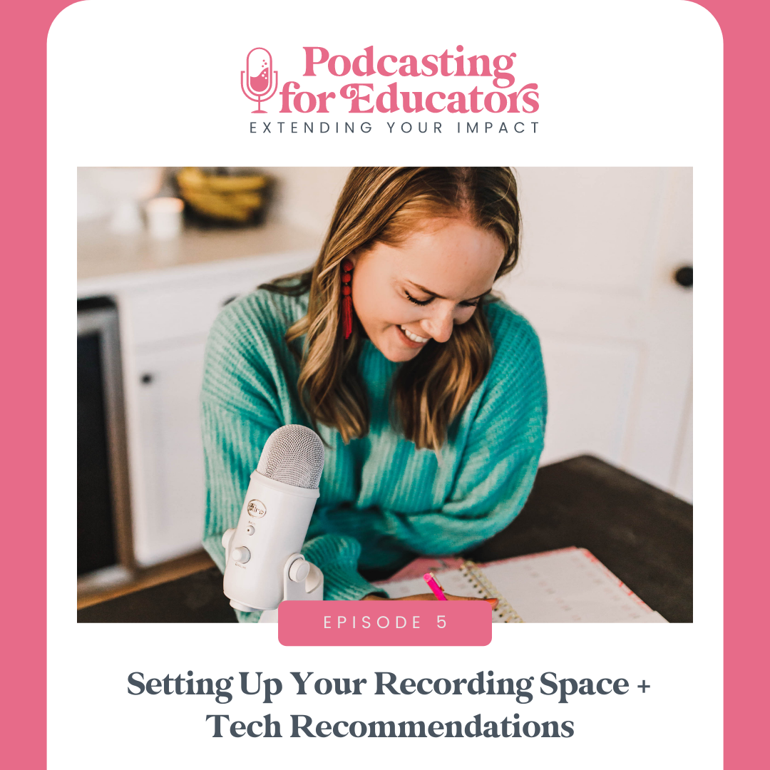 Setting Up Your Recording Space + Tech Recommendations [ep. 5]