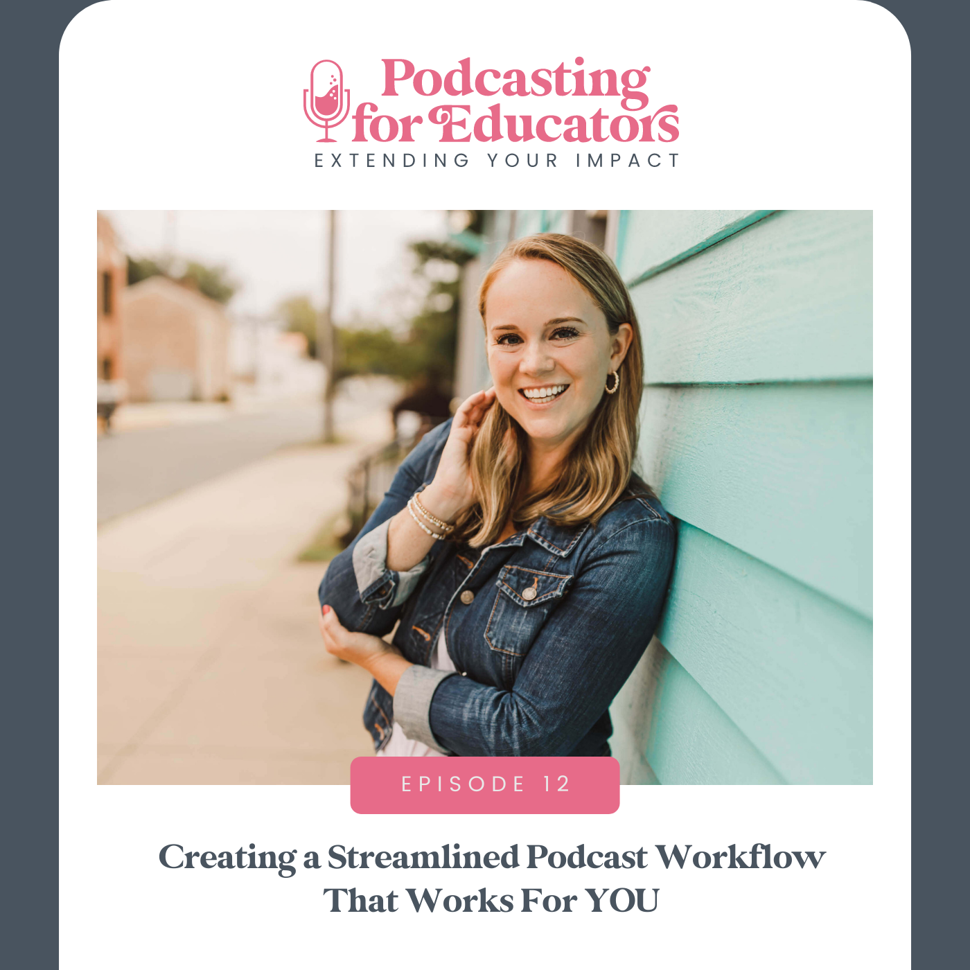 Creating a Streamlined Podcast Workflow That Works For YOU [ep. 12]