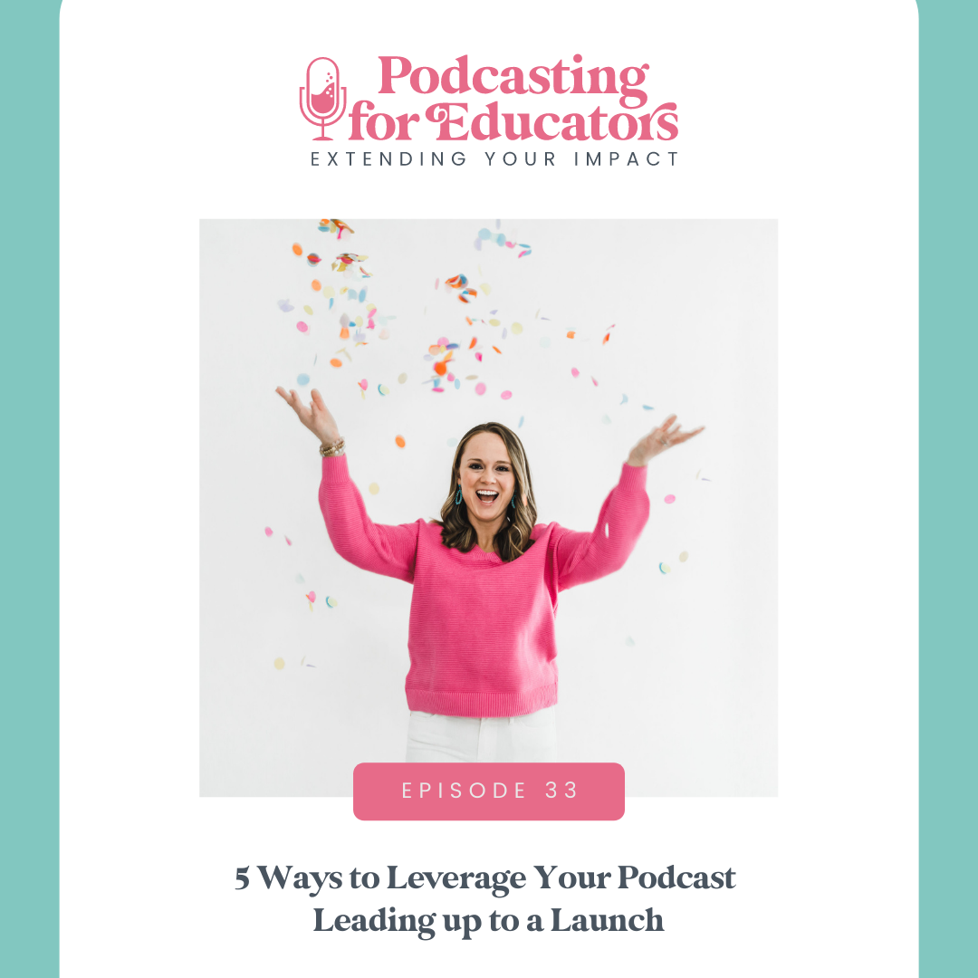 5 Ways to Leverage Your Podcast Leading Up to a Launch [ep. 33]