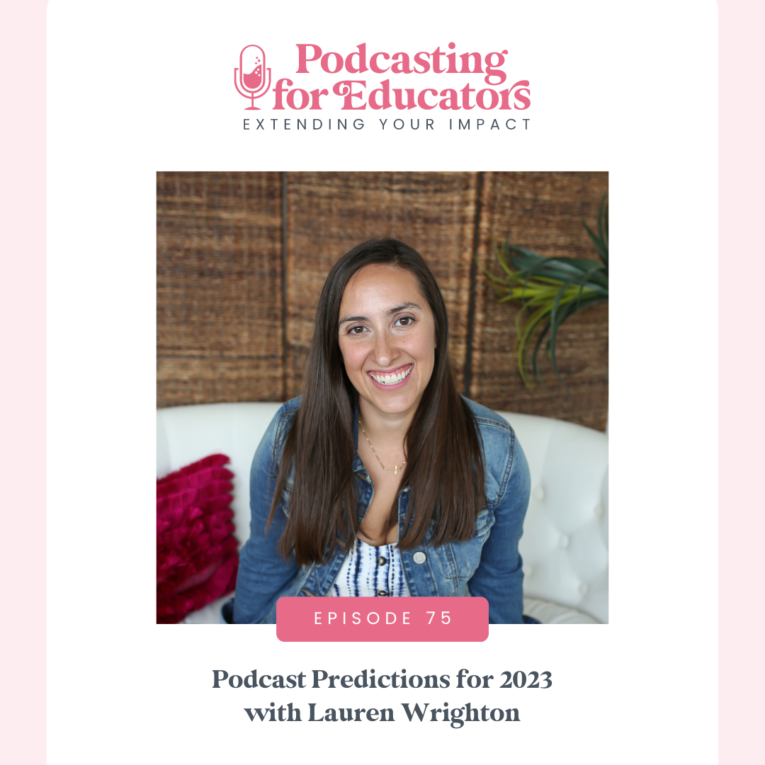 Podcast Predictions for 2023 with Lauren Wrighton [Ep. 75]