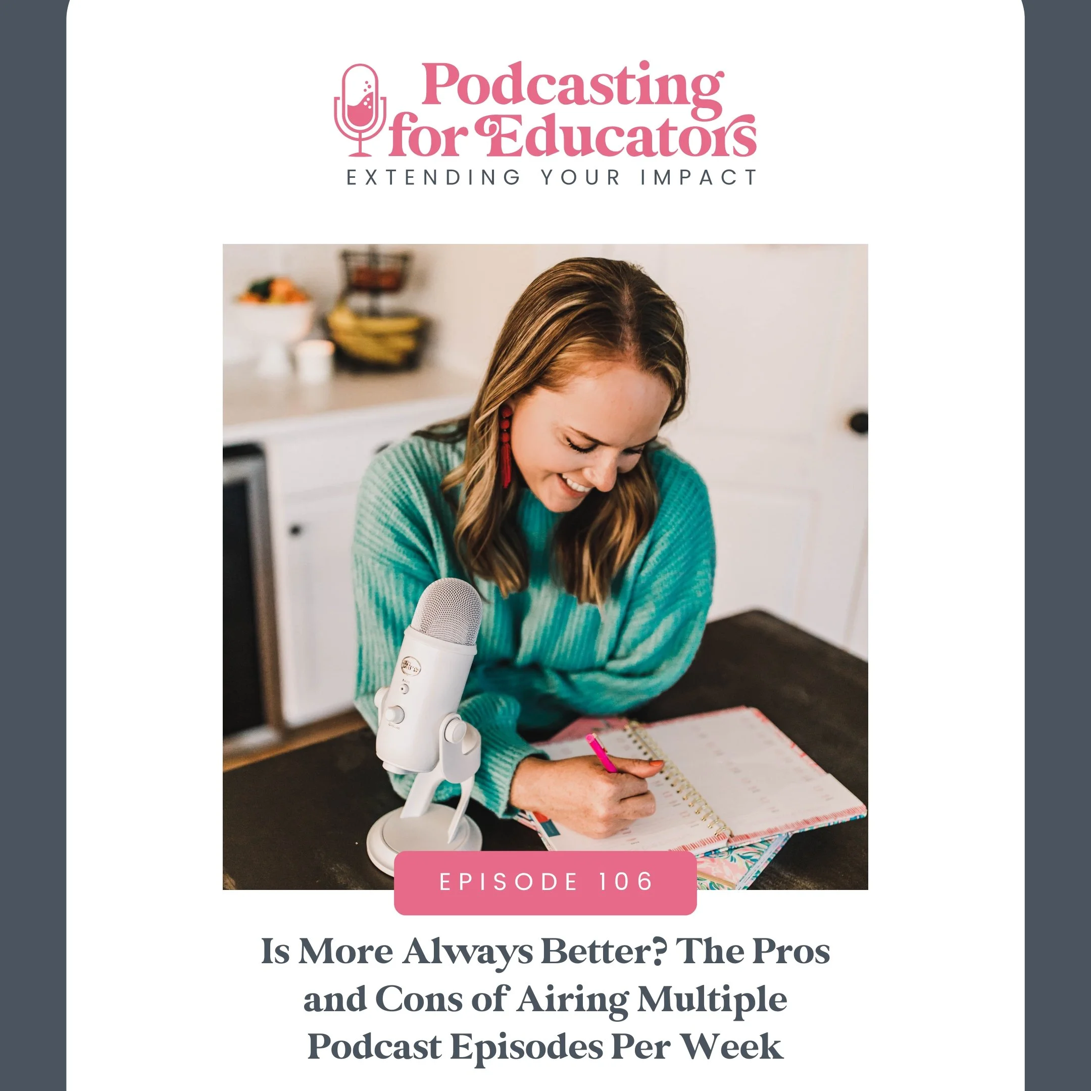 Is More Always Better? The Pros and Cons of Airing Multiple Podcast Episodes Per Week [Ep. 106]