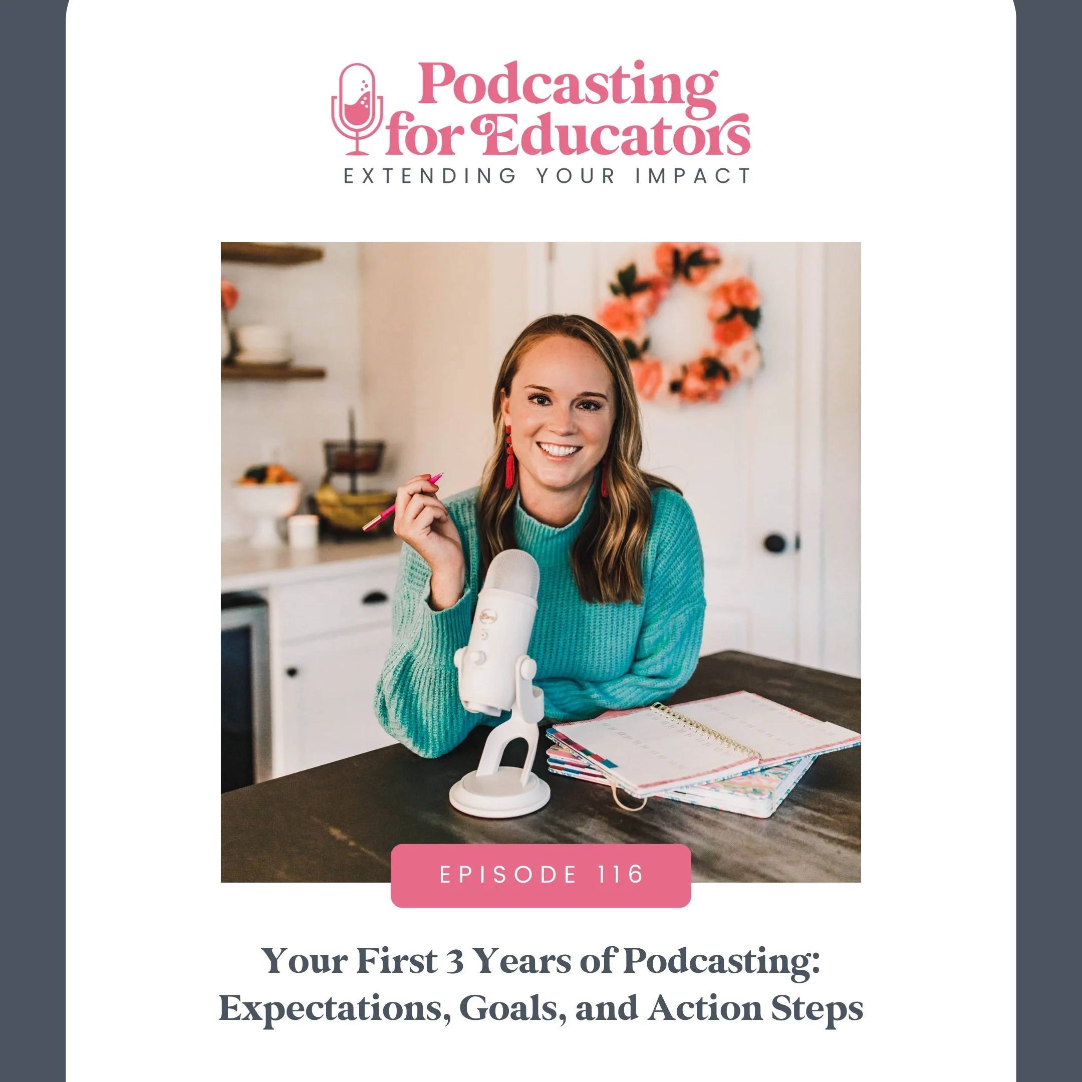 Your First 3 Years of Podcasting: Expectations, Goals, and Action Steps [Ep. 116]