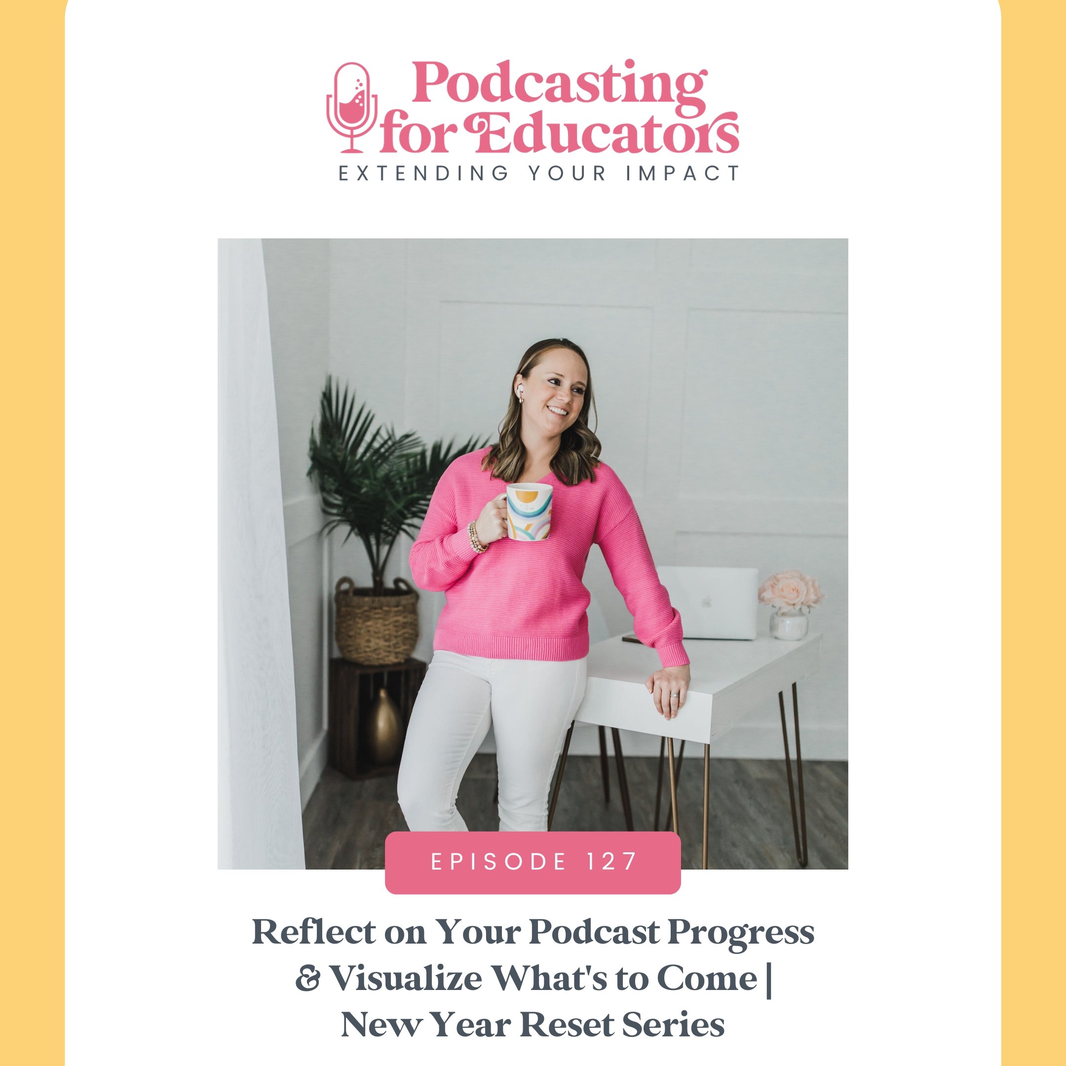 Reflect on Your Podcast Progress &amp; Visualize What's to Come | New Year Reset Series [Ep. 127]