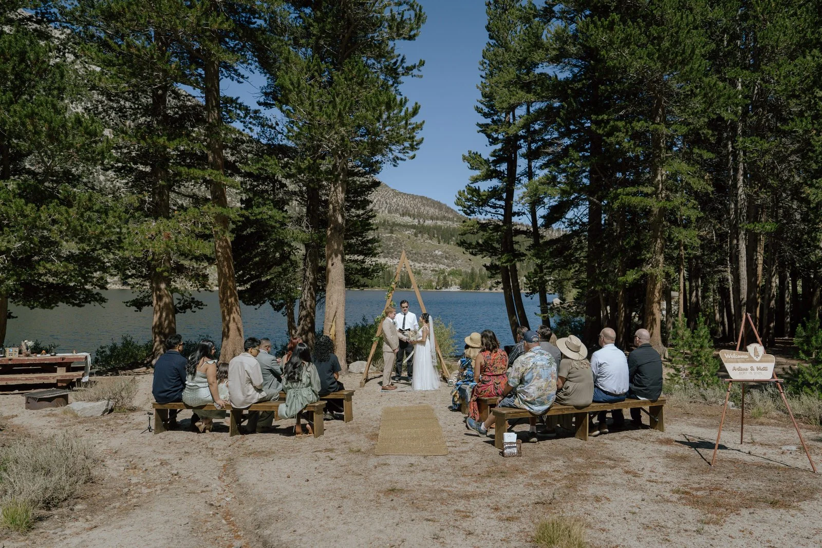 Eastern Sierra Elopement at Rock Creek Lake