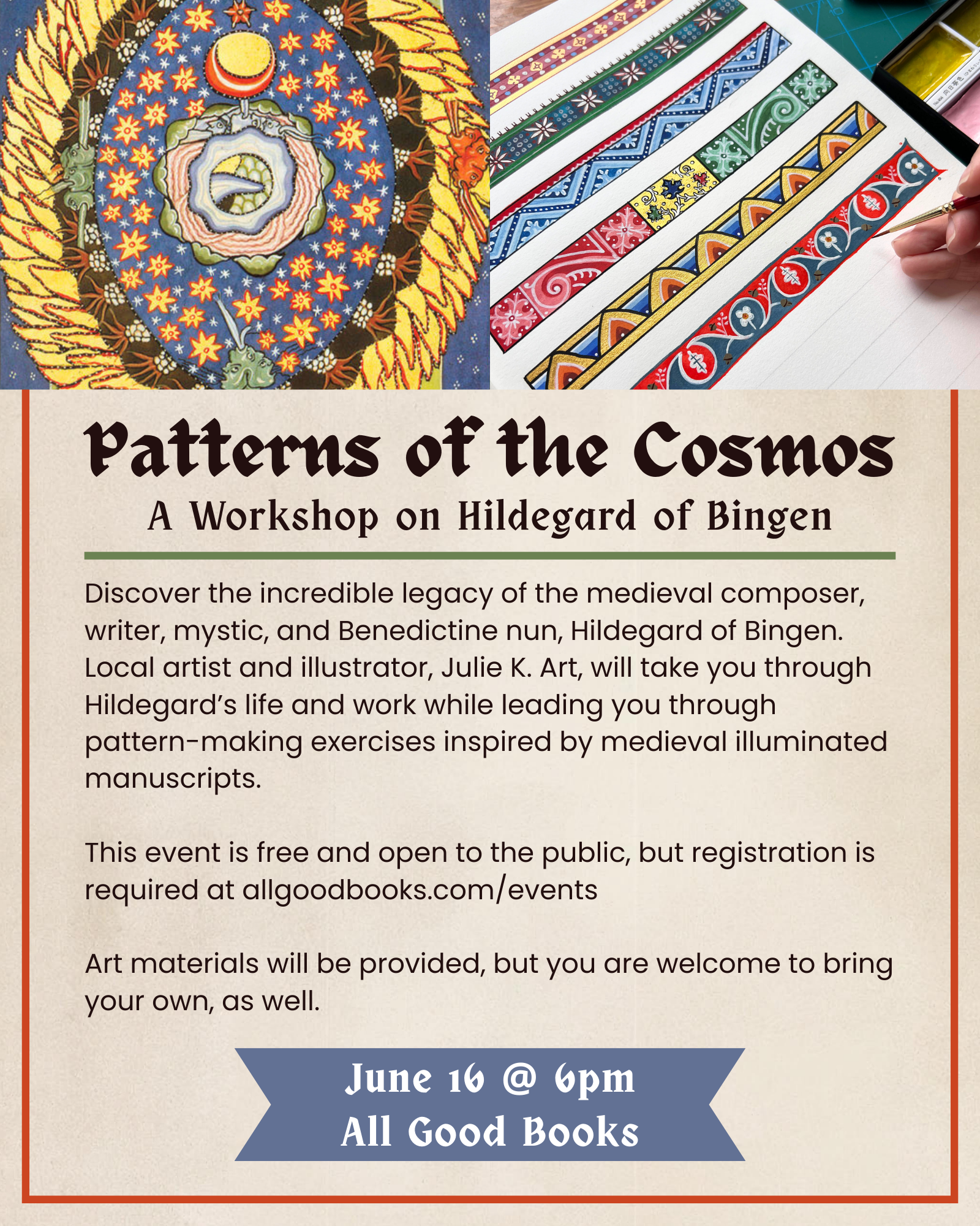 Patterns of the Cosmos: A Workshop on Hildegard of Bingen