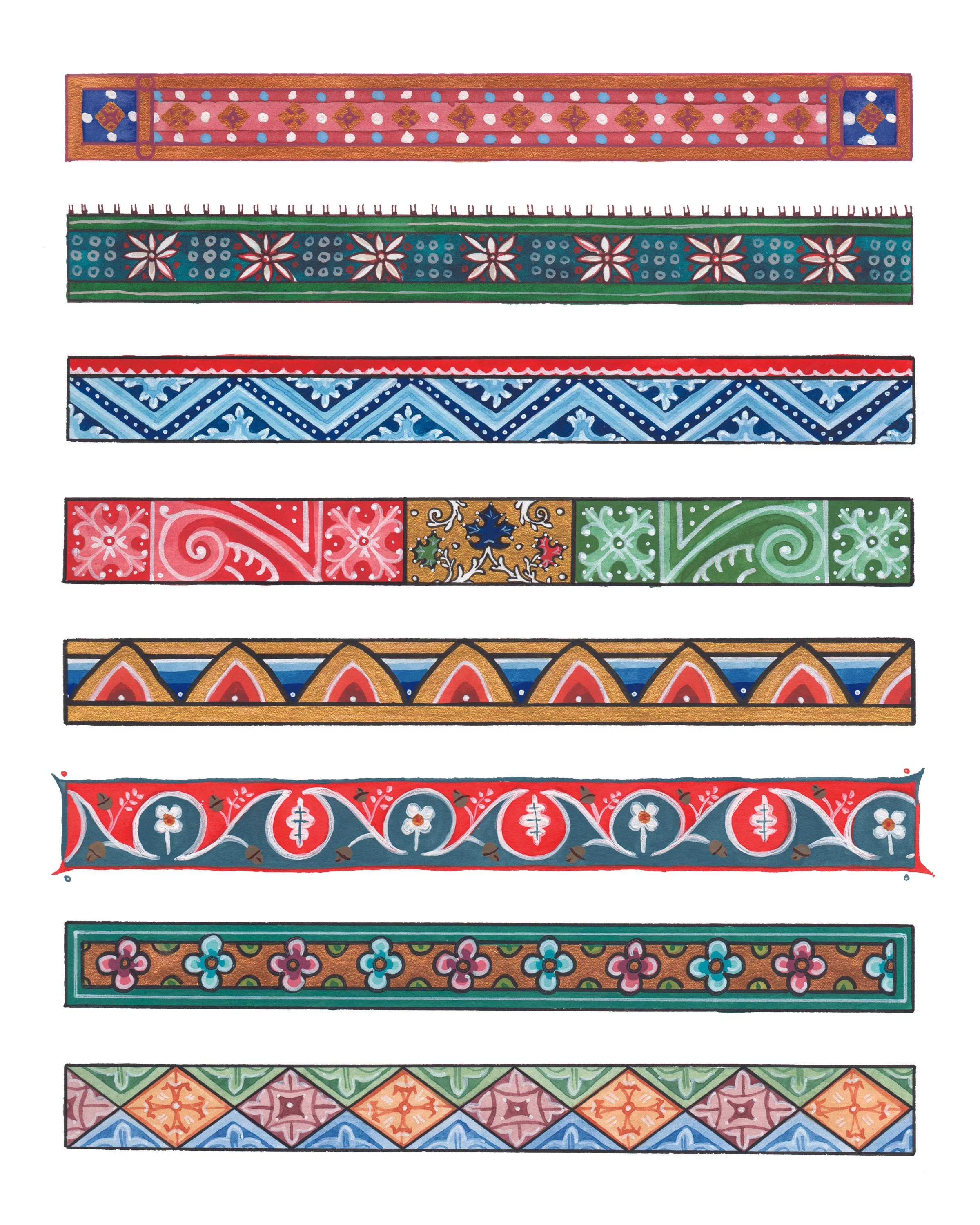 Days 29-36,
2025-2026,
Watercolor, gouache and ink.