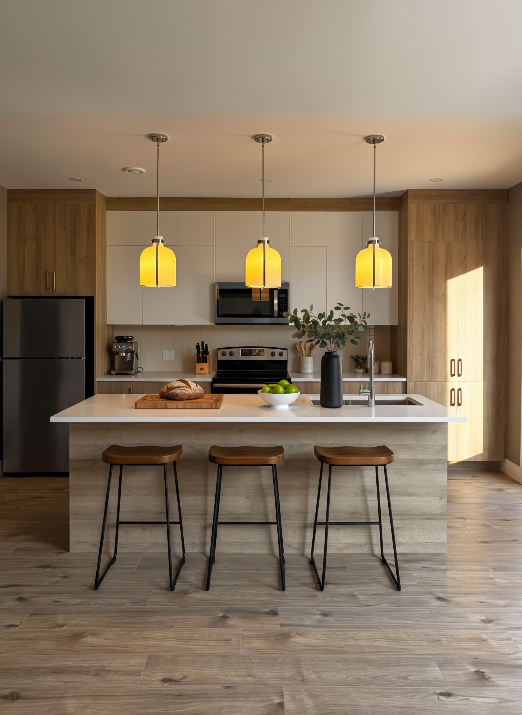 Main Floor Kitchen - virtual staging by AI