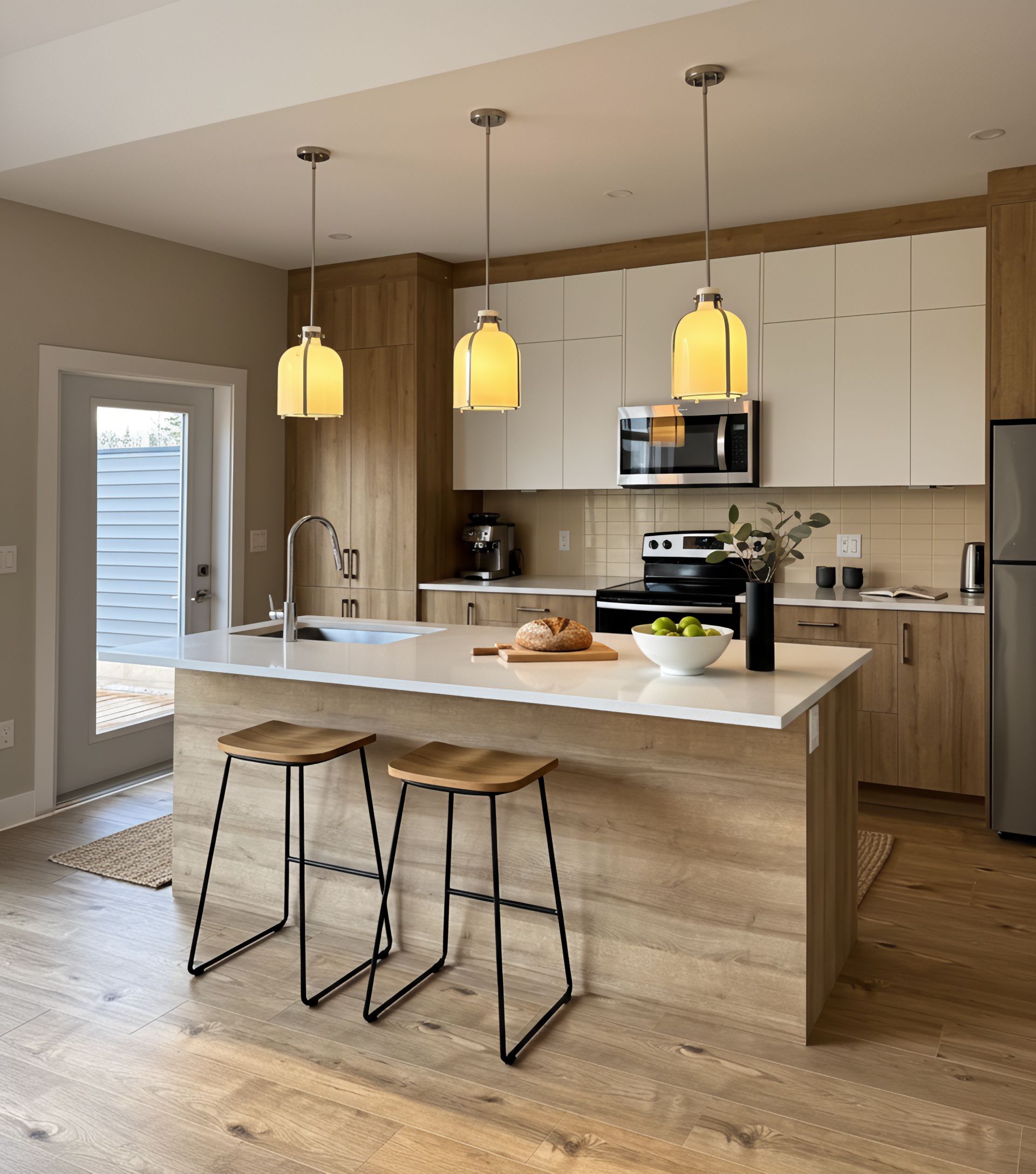 Main Floor Kitchen - virtual staging by AI