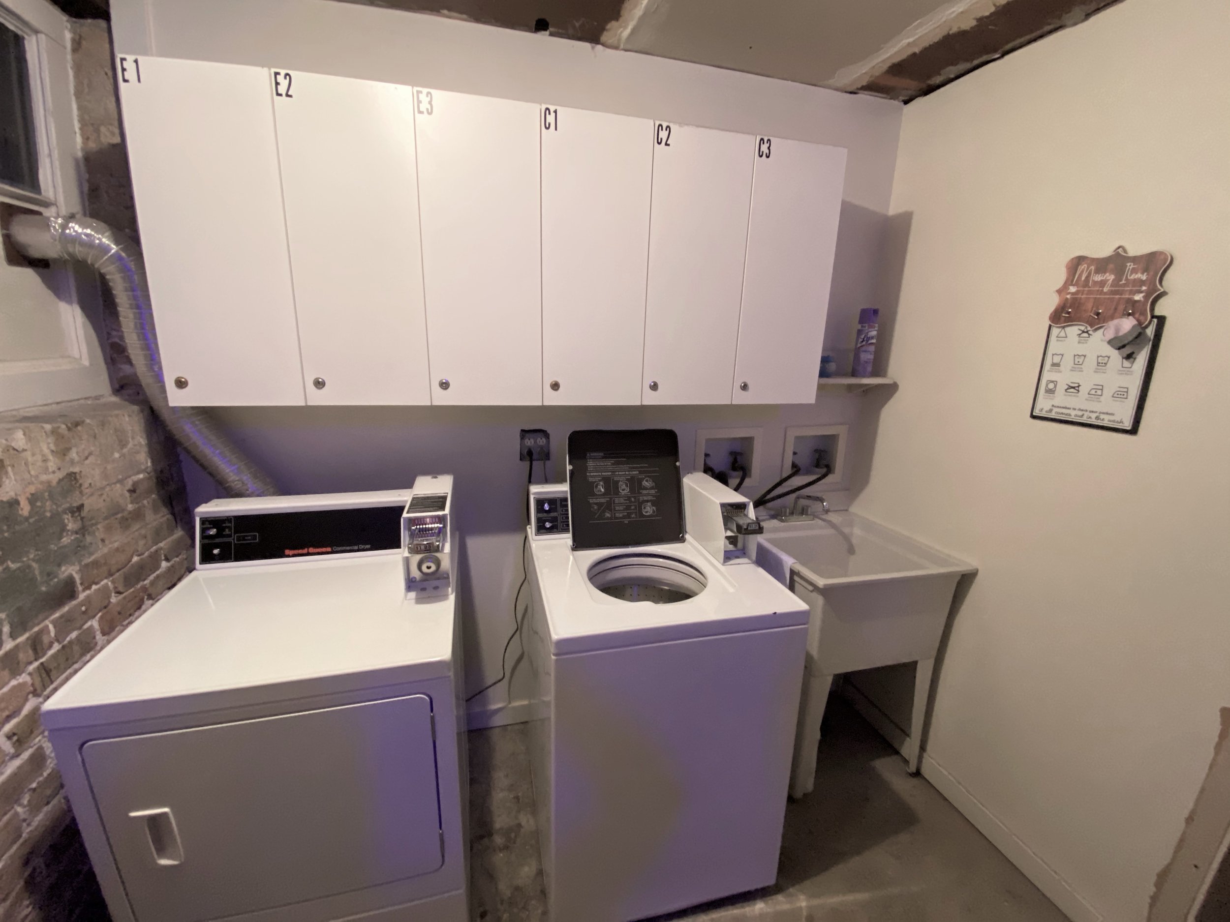 Elston-Campbell Laundry Room