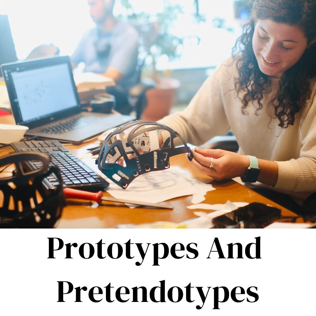 Alberto Savoia coined the term Pretendotypes (or Pretotypes), which are really useful for testing business ideas before you build them.
Could a pretendotype be useful for your work?

#innovation #innovationstories #innovative #prototypes #pretotyping