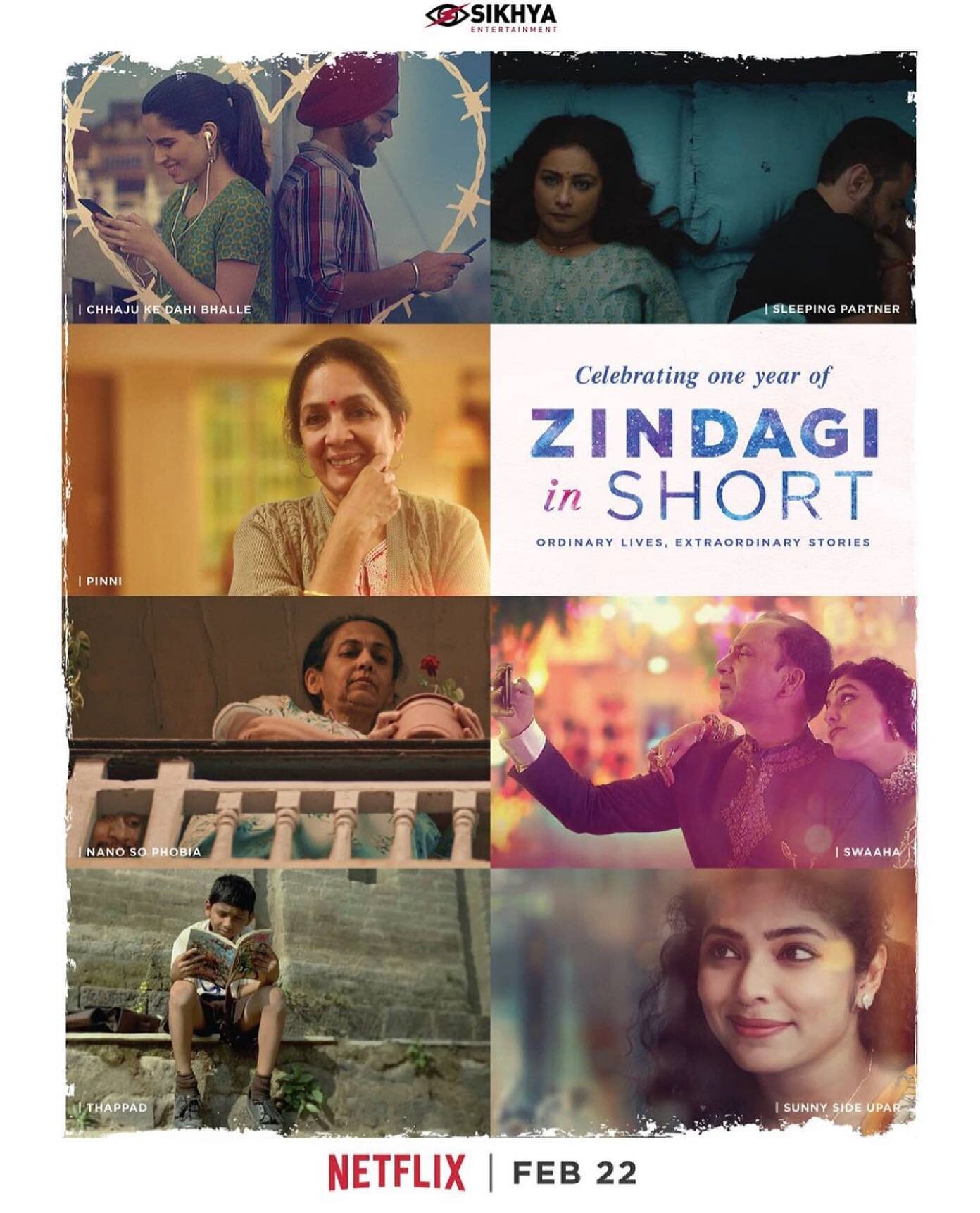 So proud and happy to be a part of this beautiful project screening on @netflix @netflix_in 
Folks if you haven&rsquo;t checked it out please do. It&rsquo;s a series of 7 short cute films that&rsquo;ll bring a smile to your face and my song &lsquo;Lo