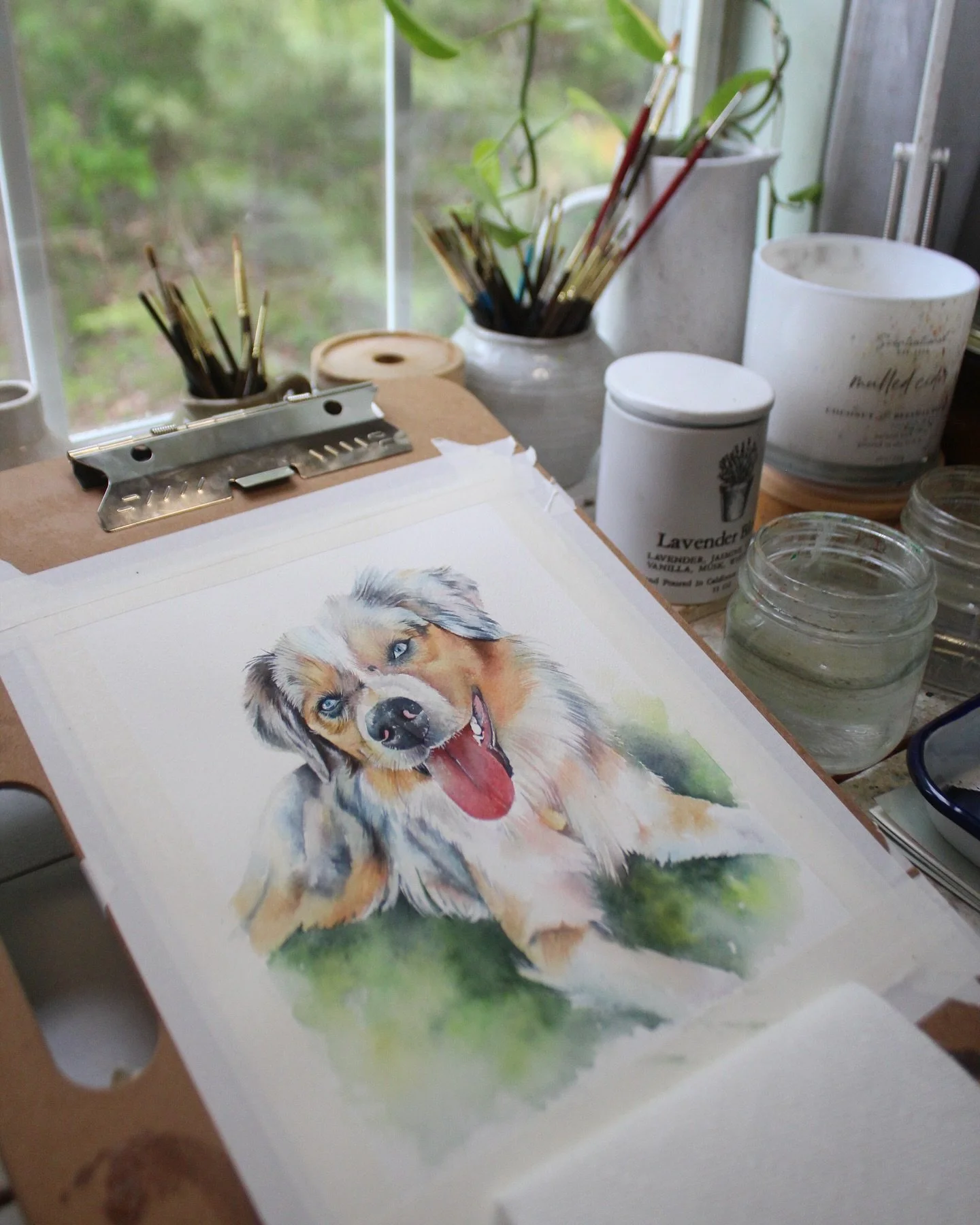 I have a feeling these long Instagram hiatuses are here to stay 😂 but here&rsquo;s a few pup portraits I&rsquo;ve done in the last few months. 

Hope you are all doing well!!
I really do miss seeing all of your beautiful projects and faces. Tell me 