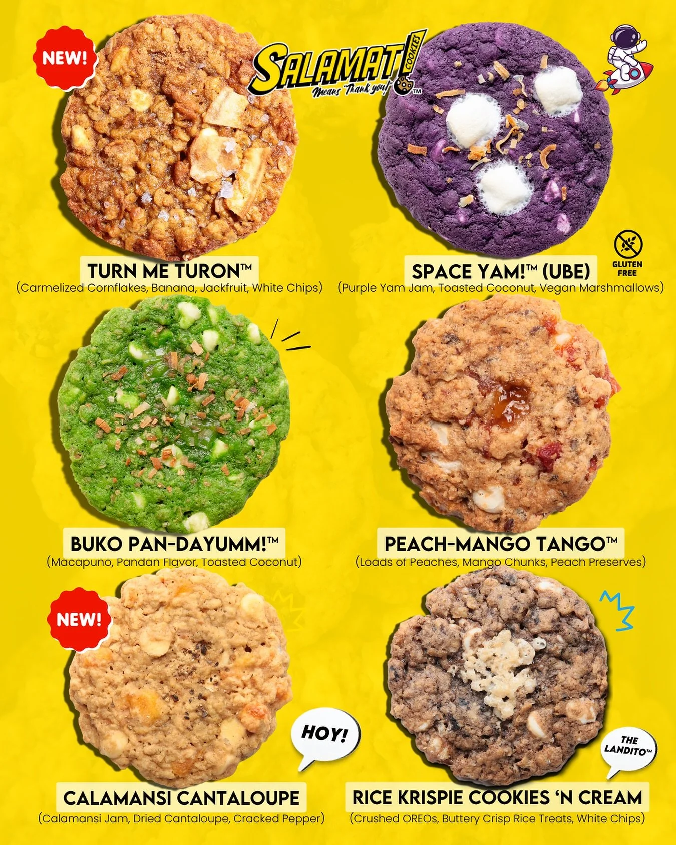 🇵🇭 WRAPPING FAMH STRONG 💪🏽 

Calamansi Cantaloupe with Cracked Pepper is BACK!! Calamansi is a Filipino citrus fruit that tastes like a combination of a lime 🍋&zwj;🟩 and an orange 🍊&mdash;that with hand cut dried Cantaloupe, Calamansi Jam, and