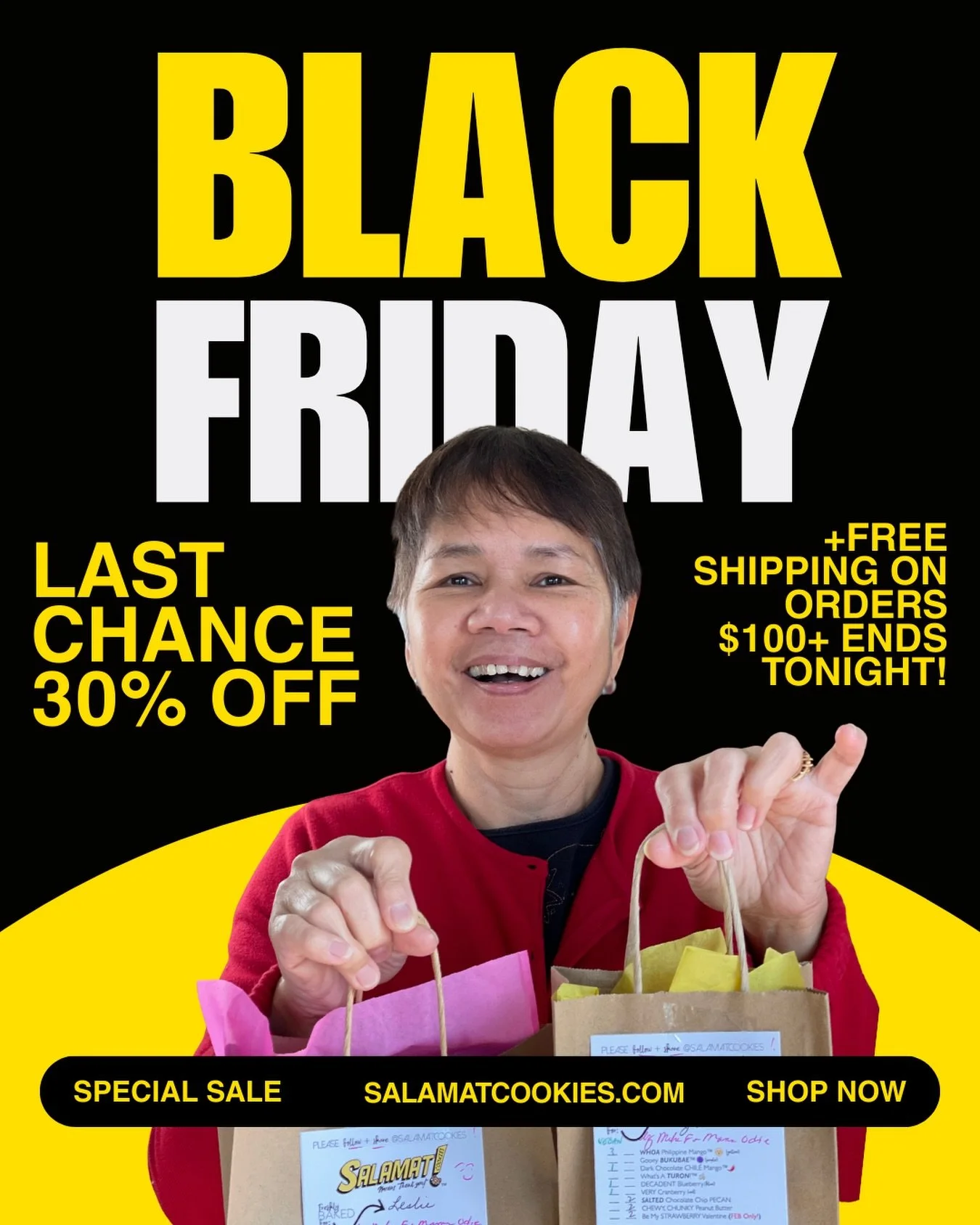 🚨 MAMA SAYS OUR SALE ENDS TONIGHT 😲

30% OFF EVERYTHING now thru tonight at 11:59p EST