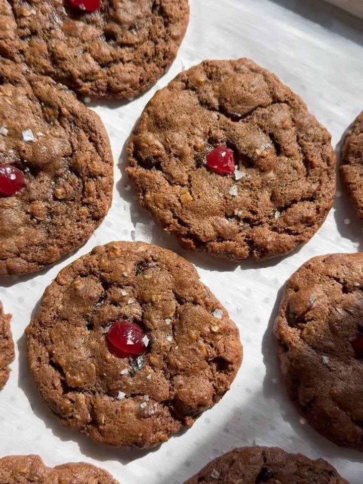 One of our favorite things on the menu this week: Chocolate Cherry Espresso ☕️🍒 

Head to salamatcookies.com to have a box shipped straight to your door.