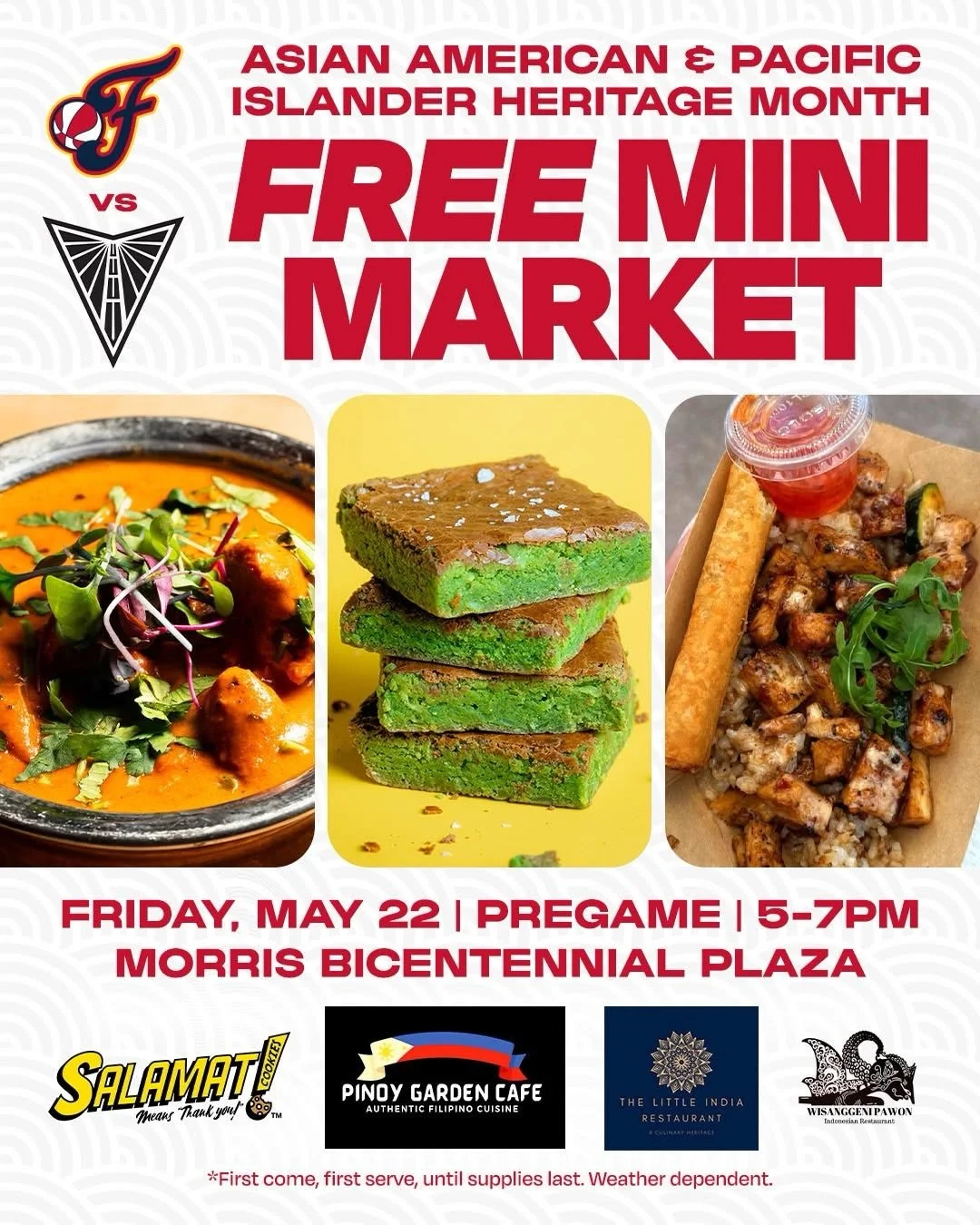 SALAMAT COOKIES! at the @morrisbicentennialplaza AAPI Mini Market 🏀⁠🇵🇭✨

Catch us alongside our AAPI community at Morris Bicentennial Plaza on Friday, May 22 from 4:30&ndash;7:30 PM, popping up before the @indianafever take on the Golden State Val