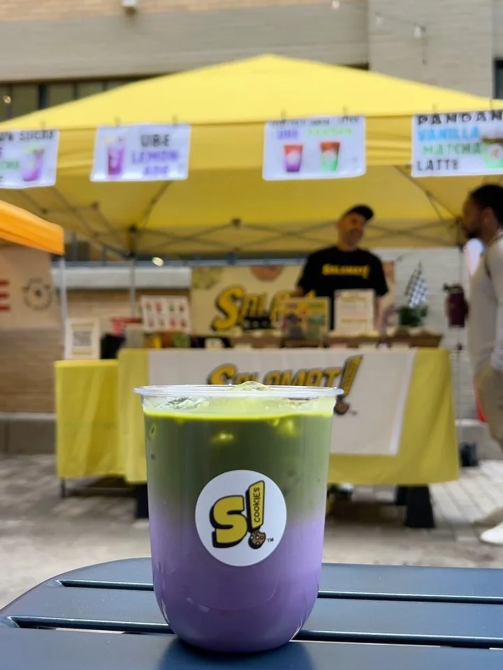 Happy Indy 500 race weekend folks! We&rsquo;ll be here at the @thestutzbuilding til 6PM today - drop by and get your ube matcha and cookie fix! 🍪

#ube #indy500 #indy