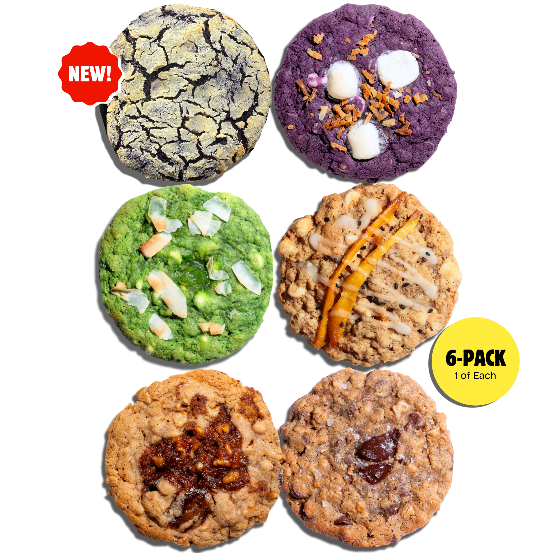 NEW ROTATING 6-CT VARIETY BOXES