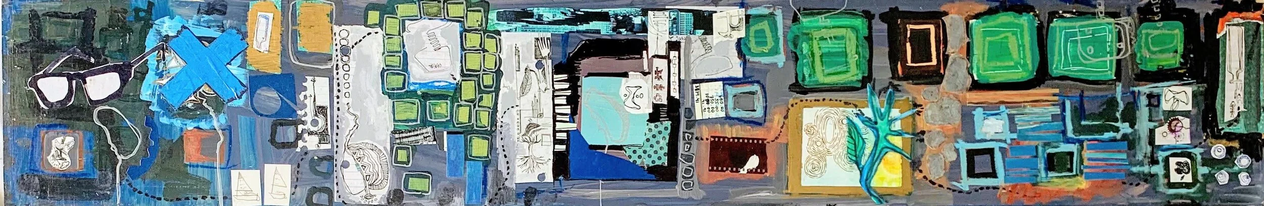 Someone I Used to Know, 44"x9"