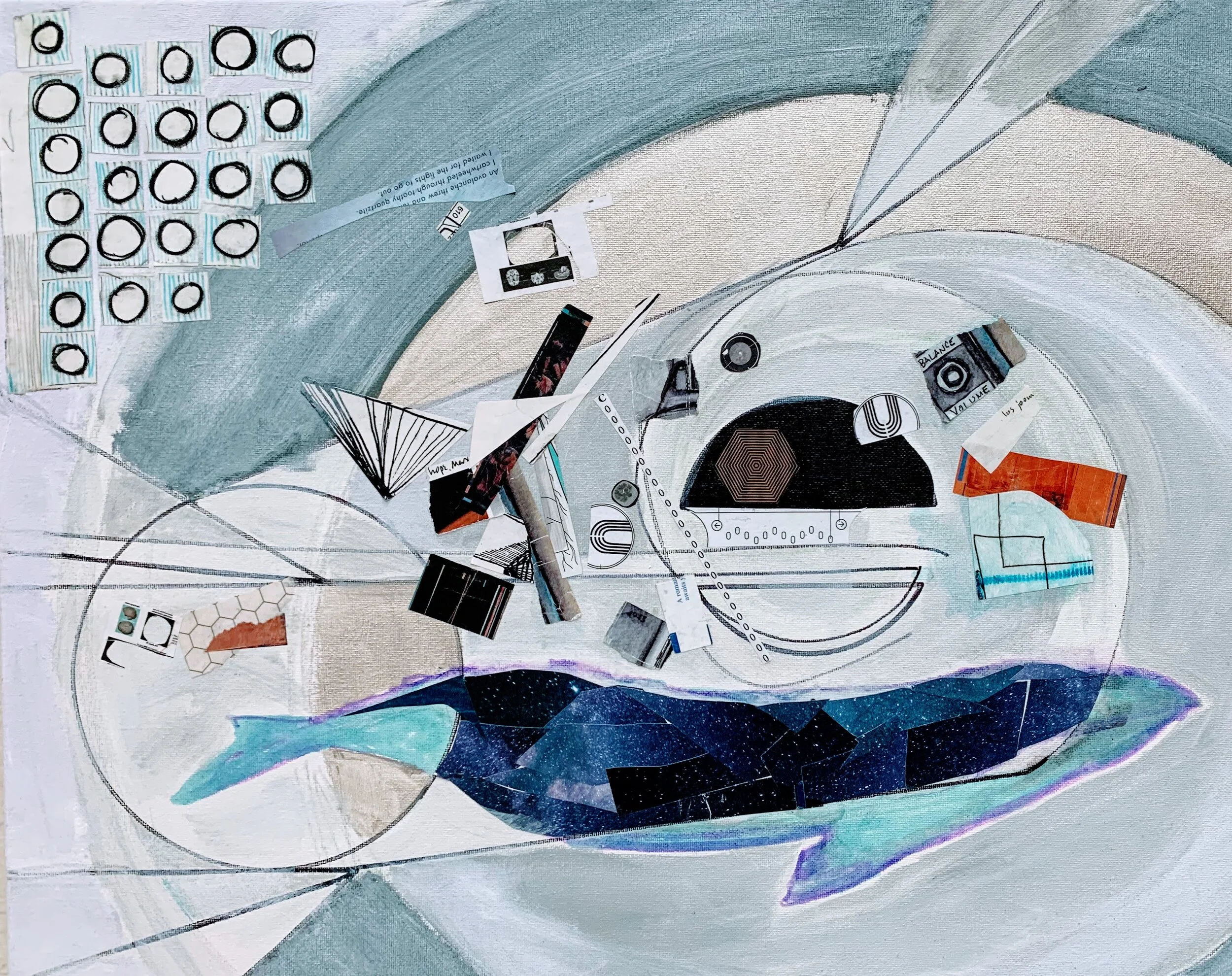 Sonic Burden, 20"x16"