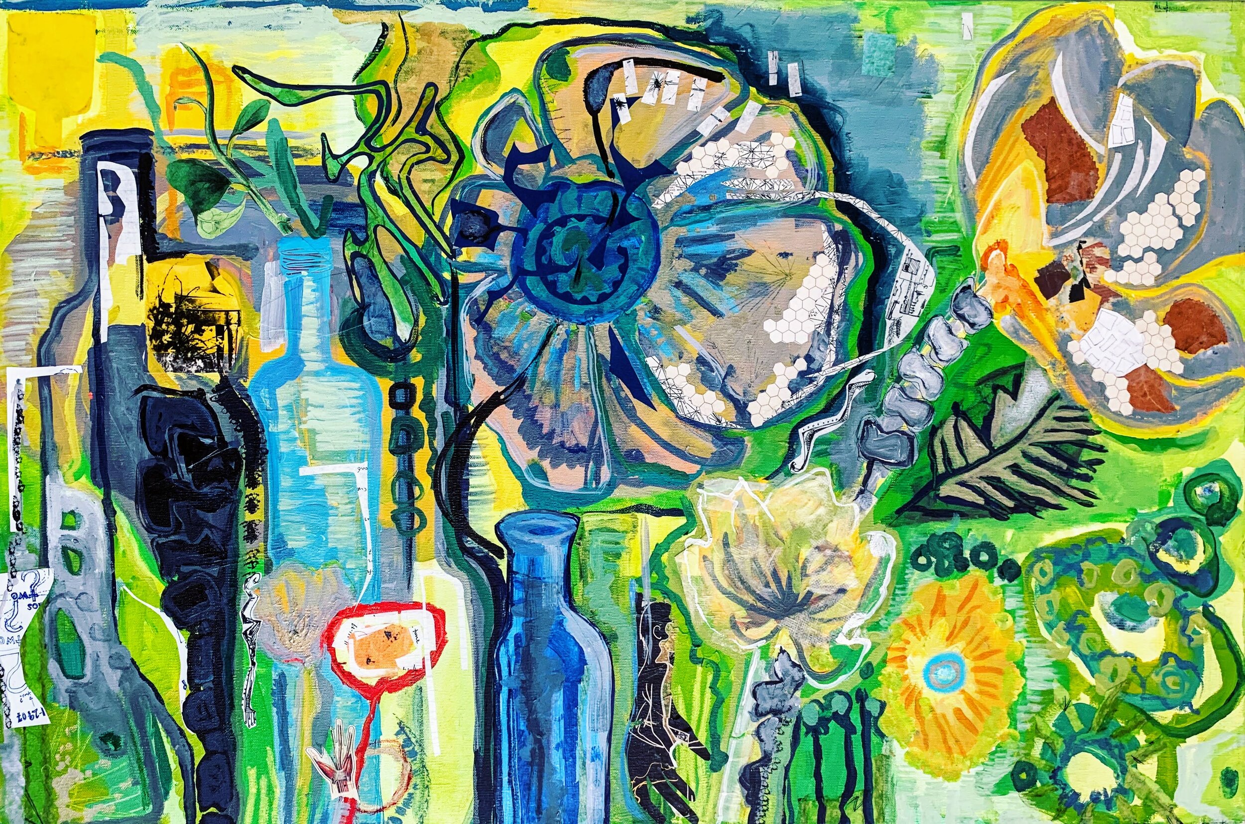 Still Life with Time Lapse, 40"x30"