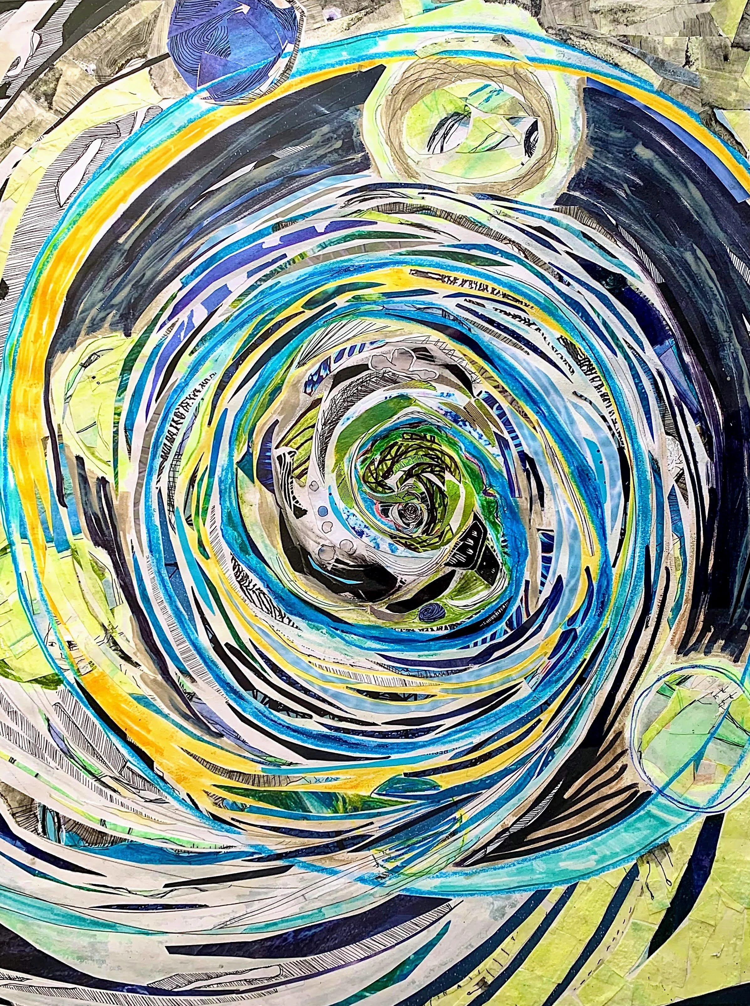 Spiral #7, 18"x24"
