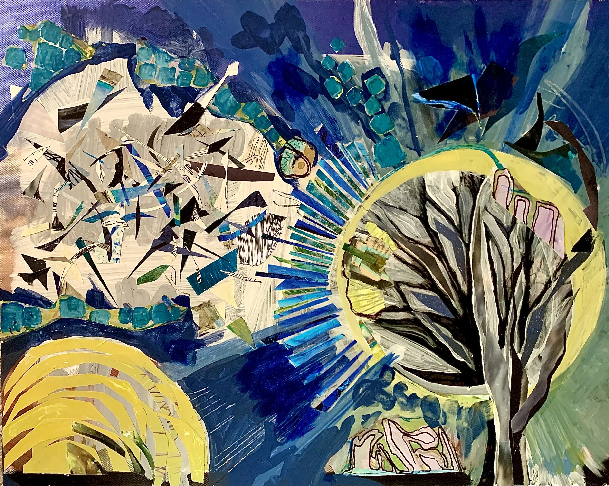 Scaling Speed and Sound, 24"x18"