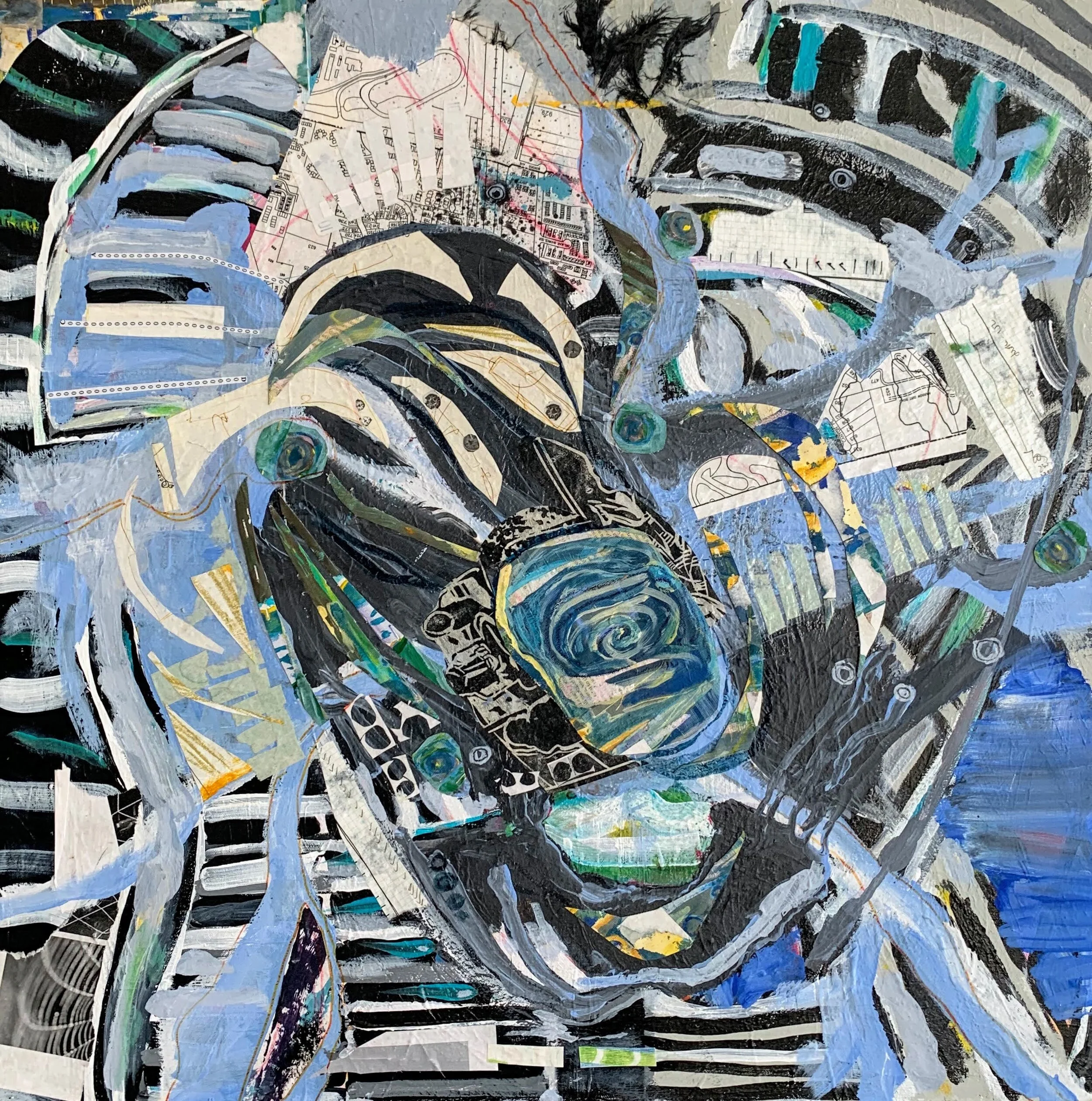 Identity Theft, 31"x31"
