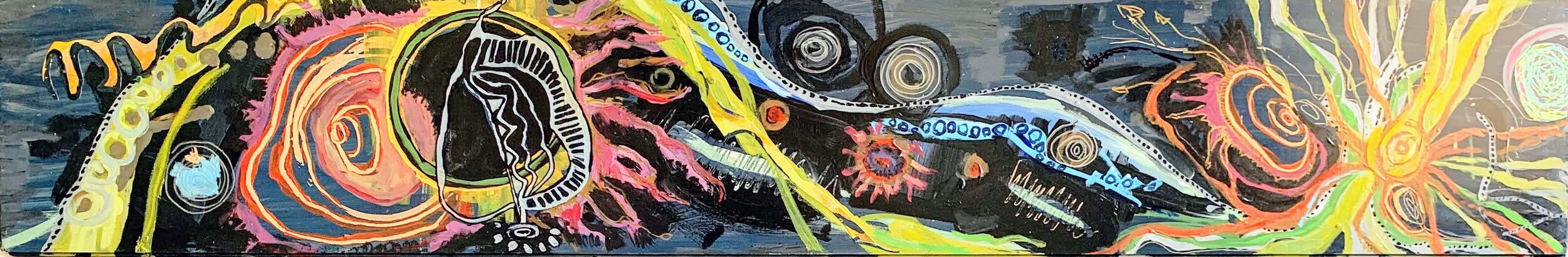 Heartstrings, 44"x9"